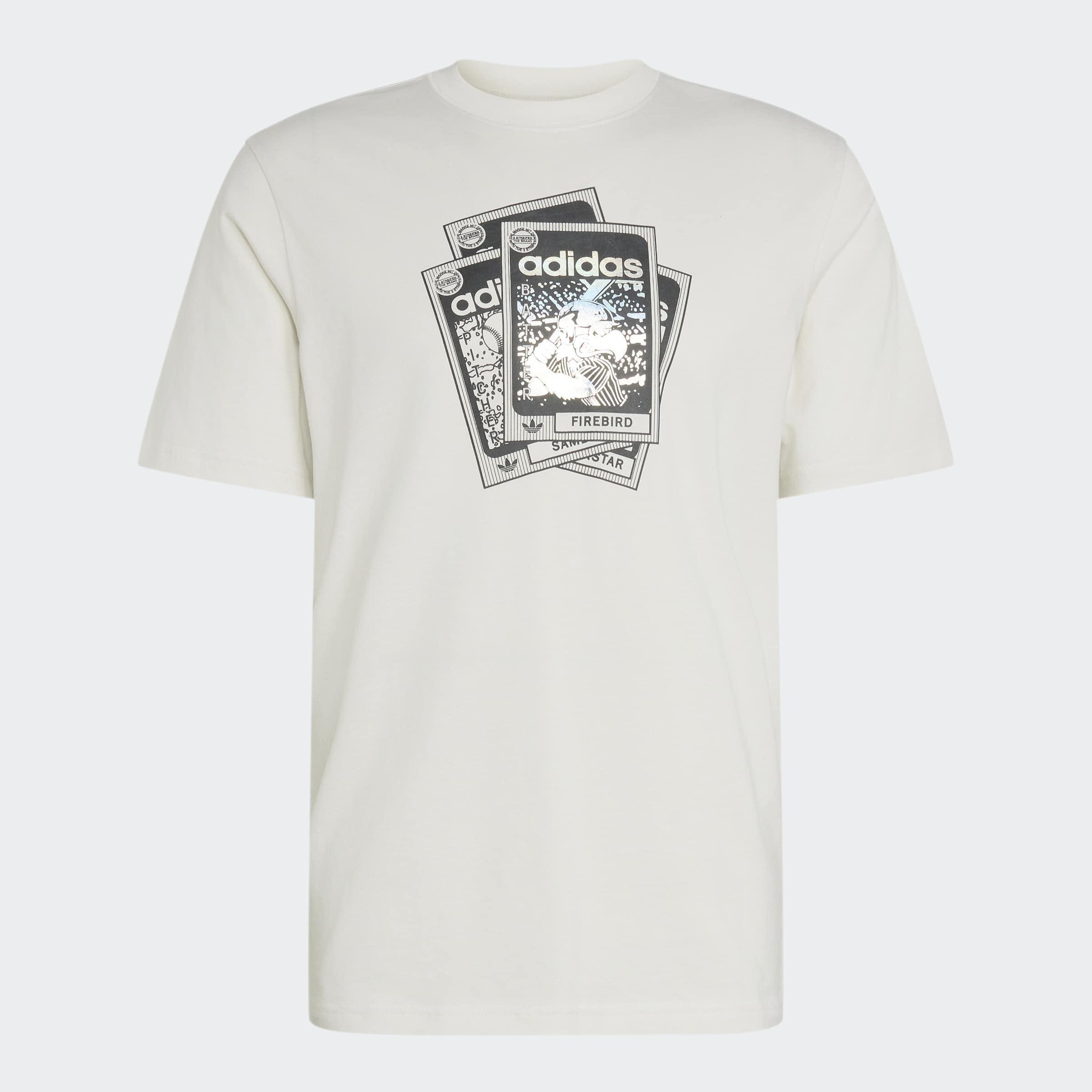 Bird Card T-Shirt, White