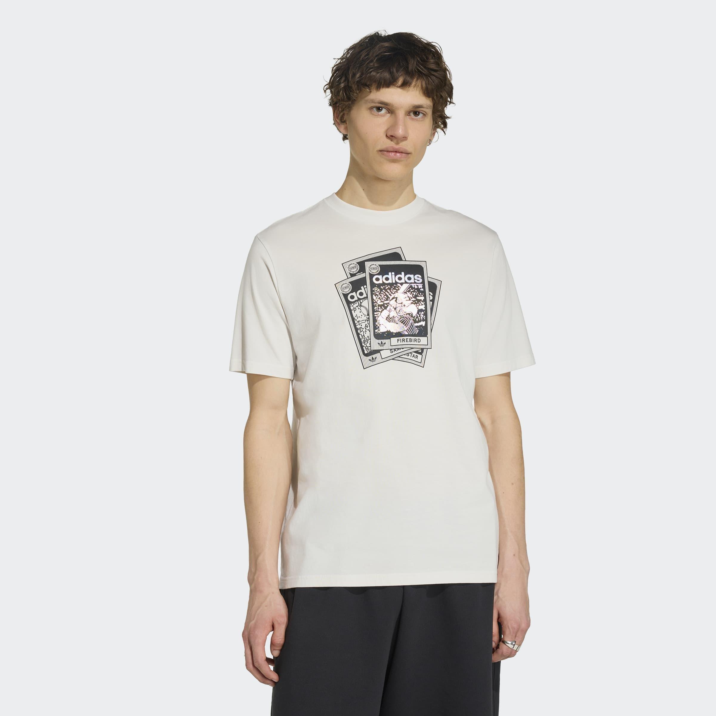 Bird Card T-Shirt, White, A701_ONE, large image number 4