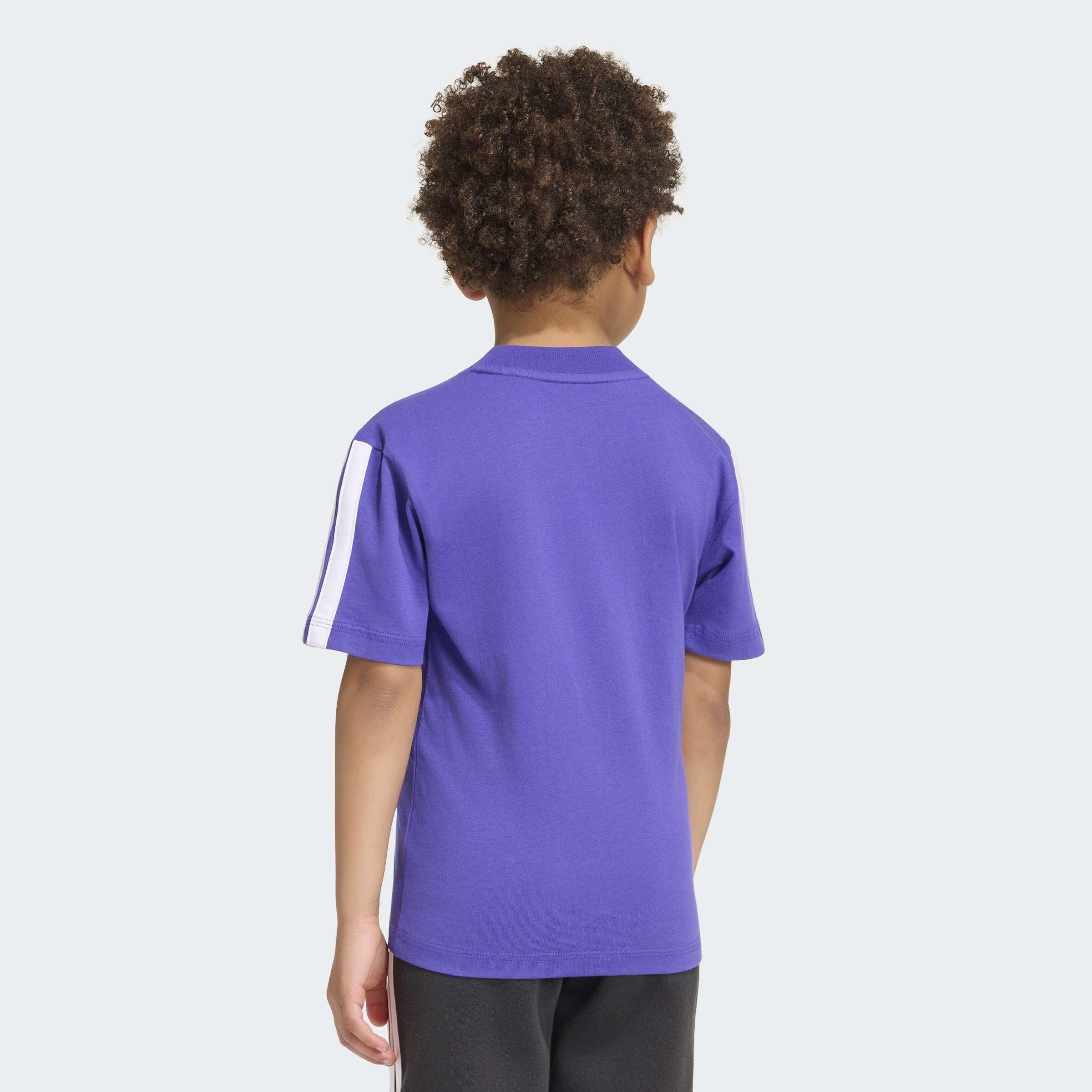 Kids Unisex Essentials T-Shirt, Purple, A701_ONE, large image number 2