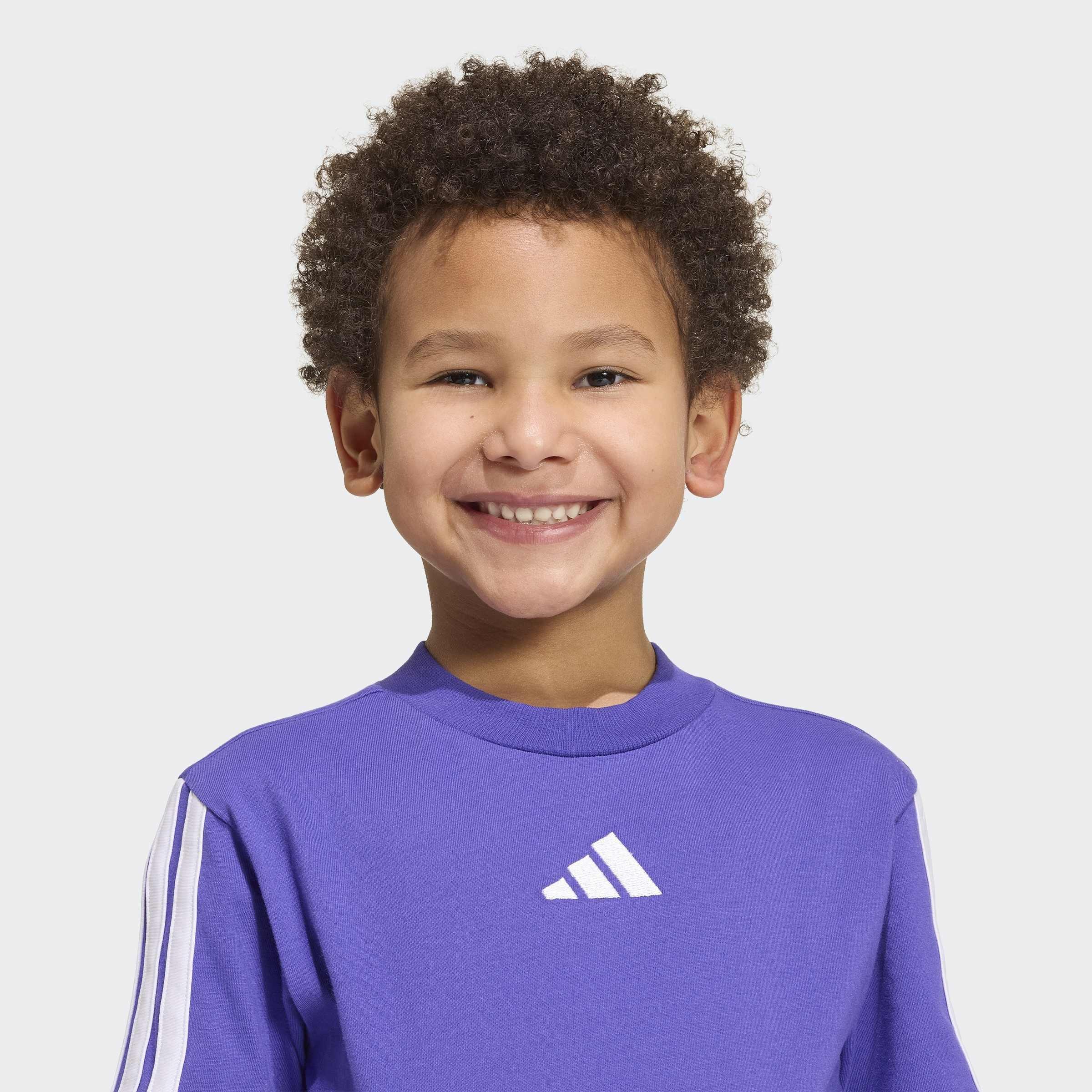 Kids Unisex Essentials T-Shirt, Purple, A701_ONE, large image number 4