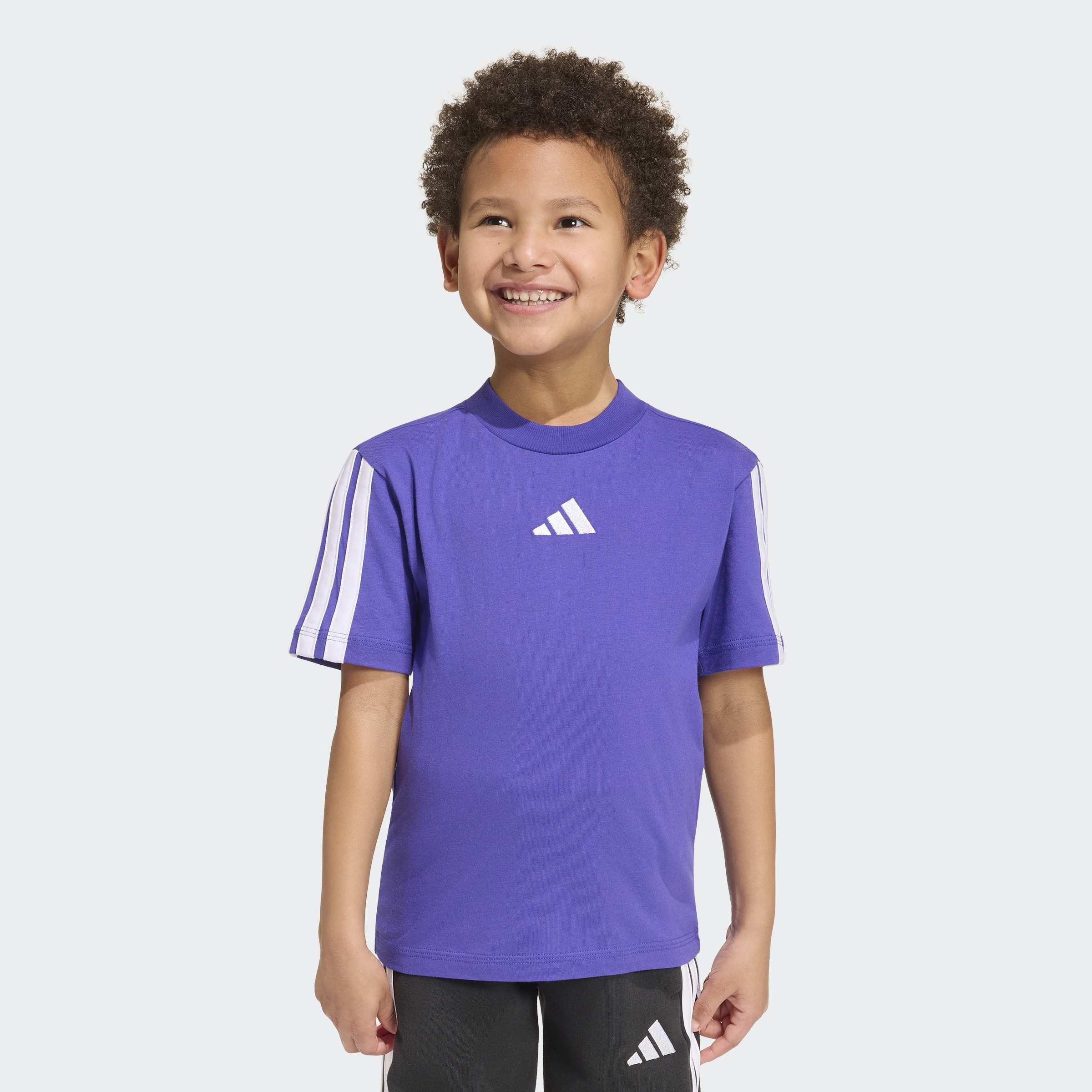 Kids Unisex Essentials T-Shirt, Purple, A701_ONE, large image number 5