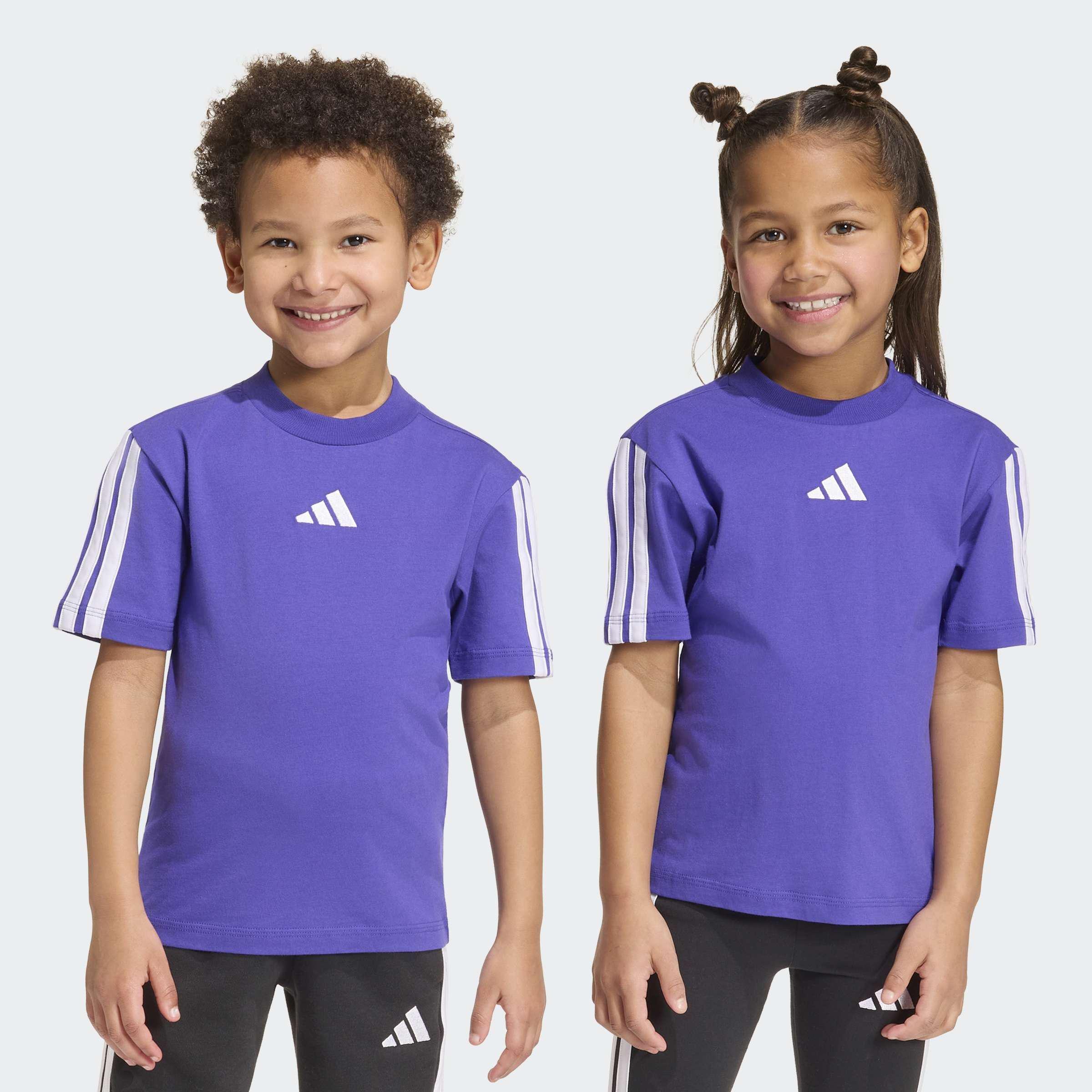 Kids Unisex Essentials T-Shirt, Purple, A701_ONE, large image number 7