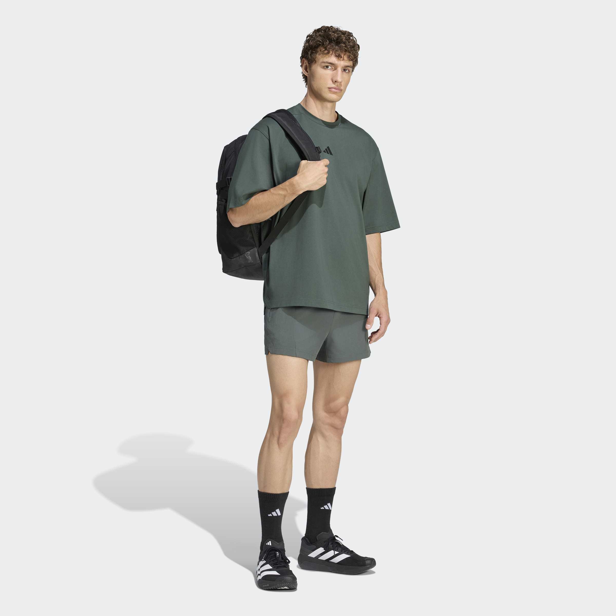 PrimeLift Workout Oversize T-Shirt, Grey, A701_ONE, large image number 6