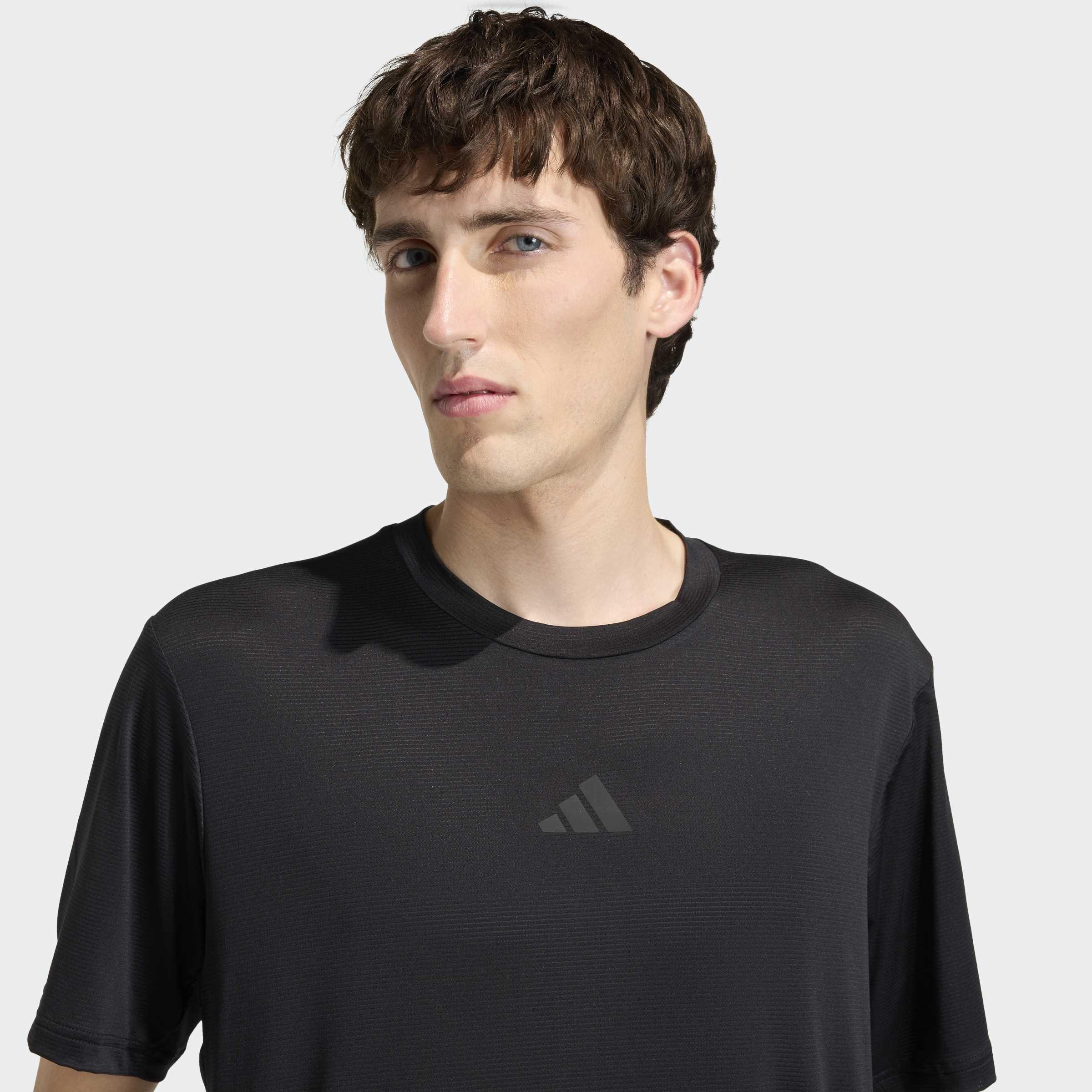 Tech Intensity Workout T-Shirt, Black, A701_ONE, large image number 2
