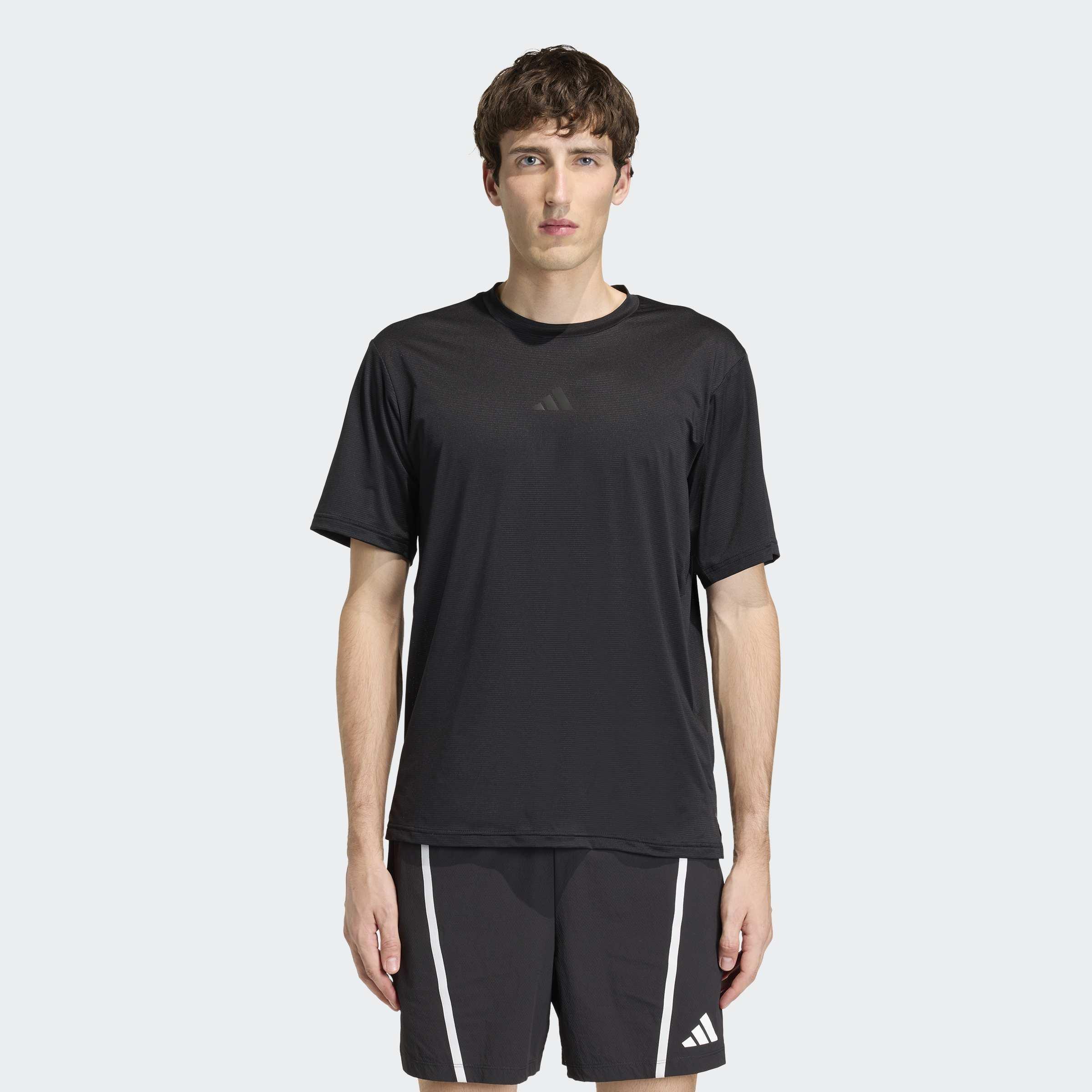 Tech Intensity Workout T-Shirt, Black, A701_ONE, large image number 4