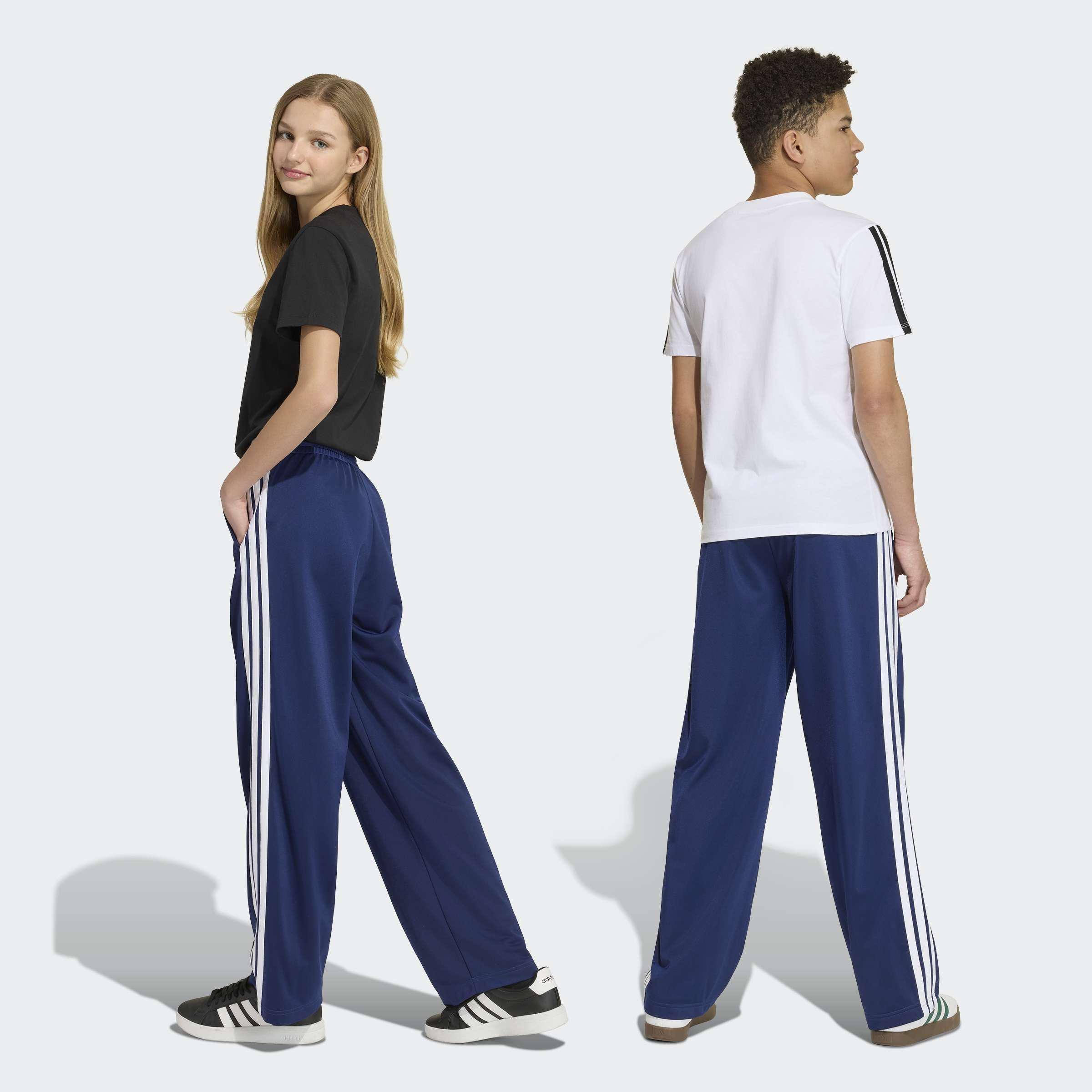 Kids Unisex Essentials Climacool Track Tracksuit Bottoms, Blue, A701_ONE, large image number 2