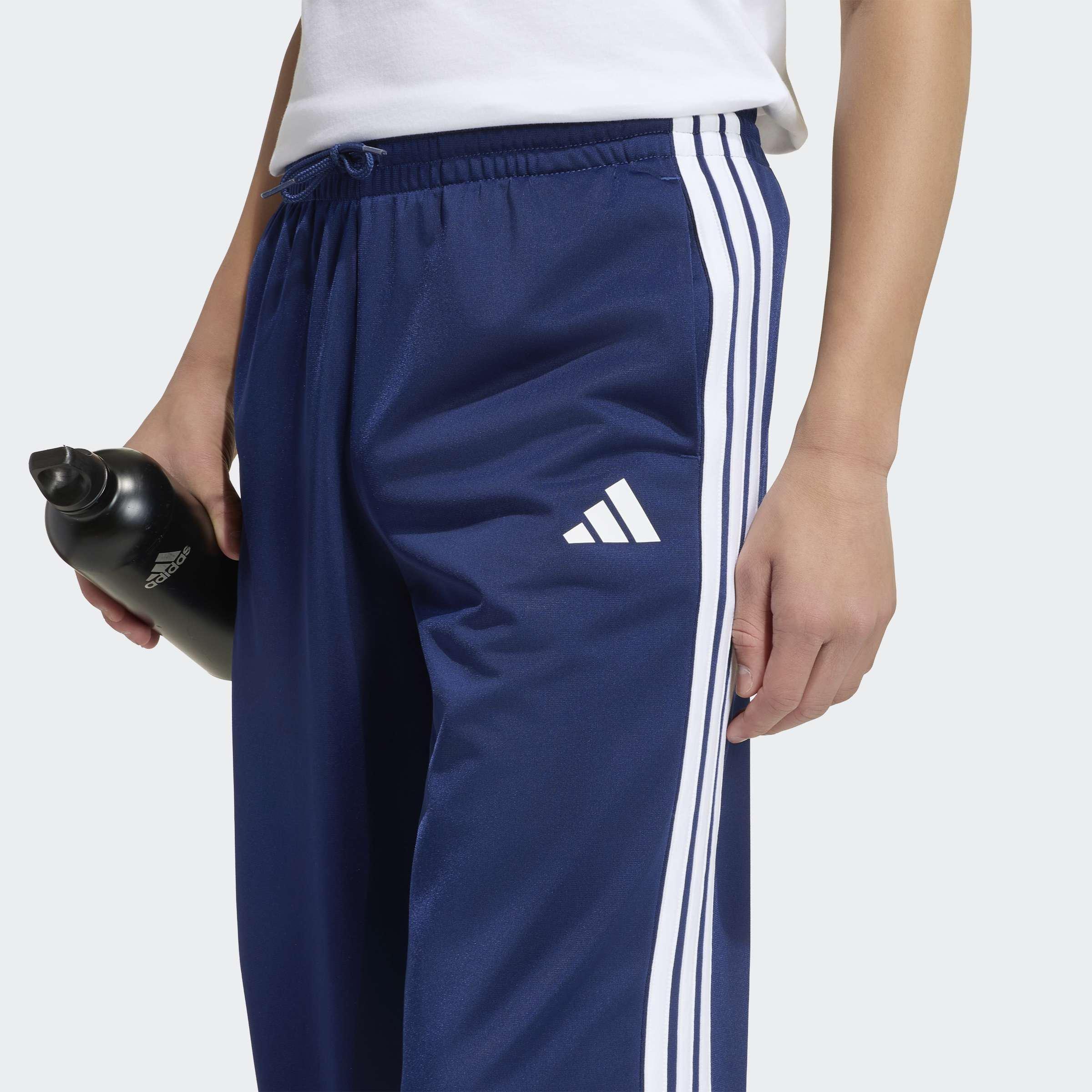 Kids Unisex Essentials Climacool Track Tracksuit Bottoms, Blue, A701_ONE, large image number 3