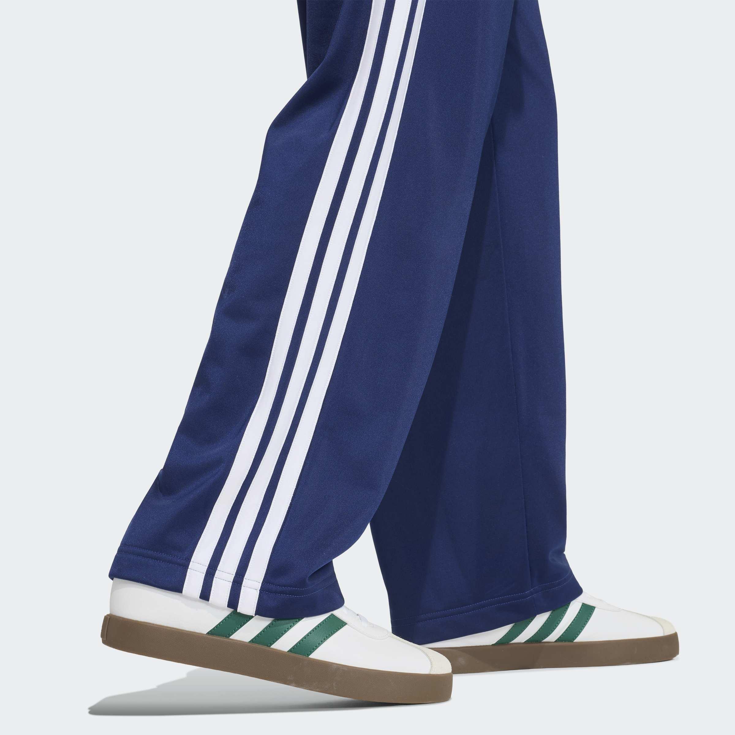 Kids Unisex Essentials Climacool Track Tracksuit Bottoms, Blue, A701_ONE, large image number 4
