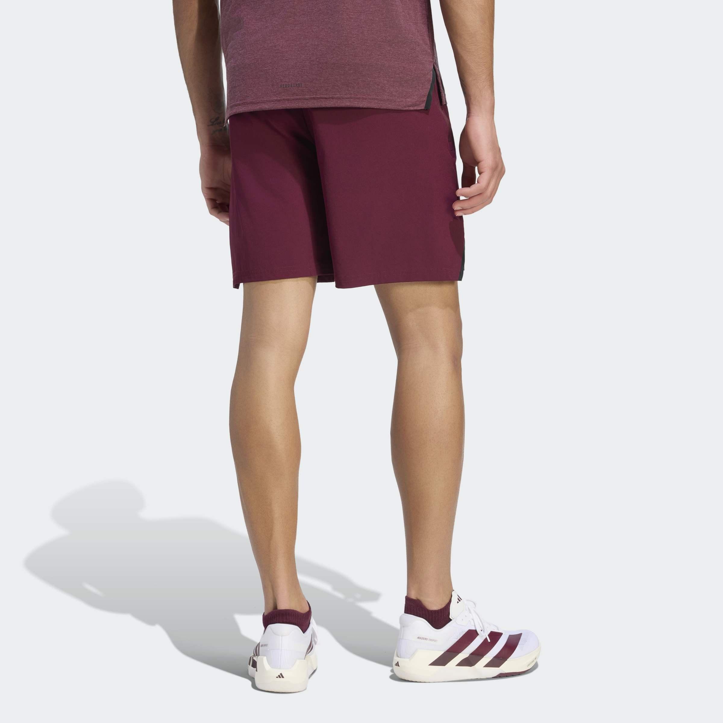 Designed for Training Workout Shorts, Burgundy
