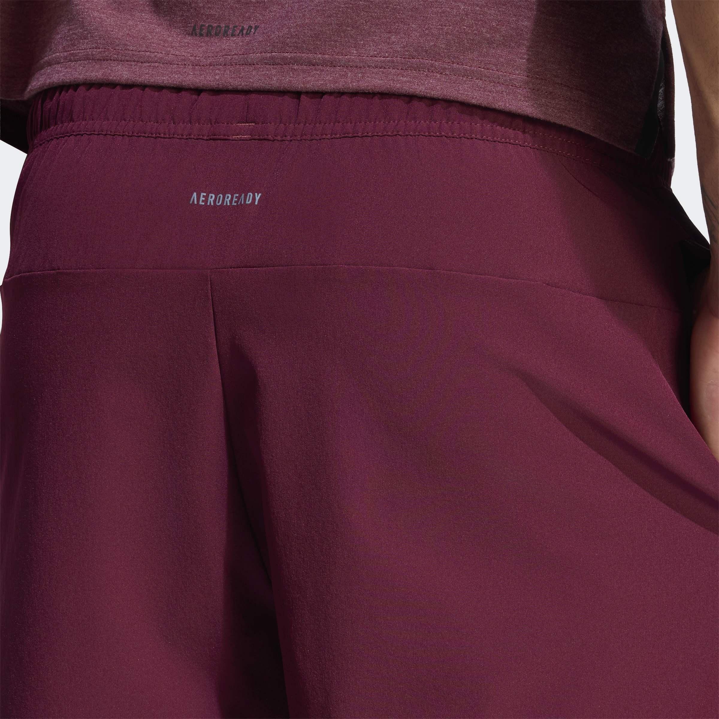 Designed for Training Workout Shorts, Burgundy, A701_ONE, large image number 2