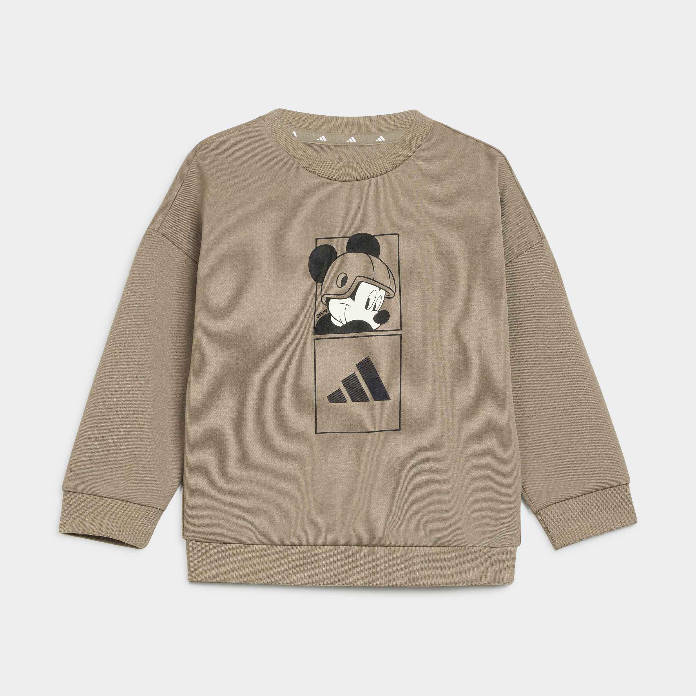 Kids Unisex adidas Disney Mickey Mouse Jogger, Beige, A701_ONE, large image number 7