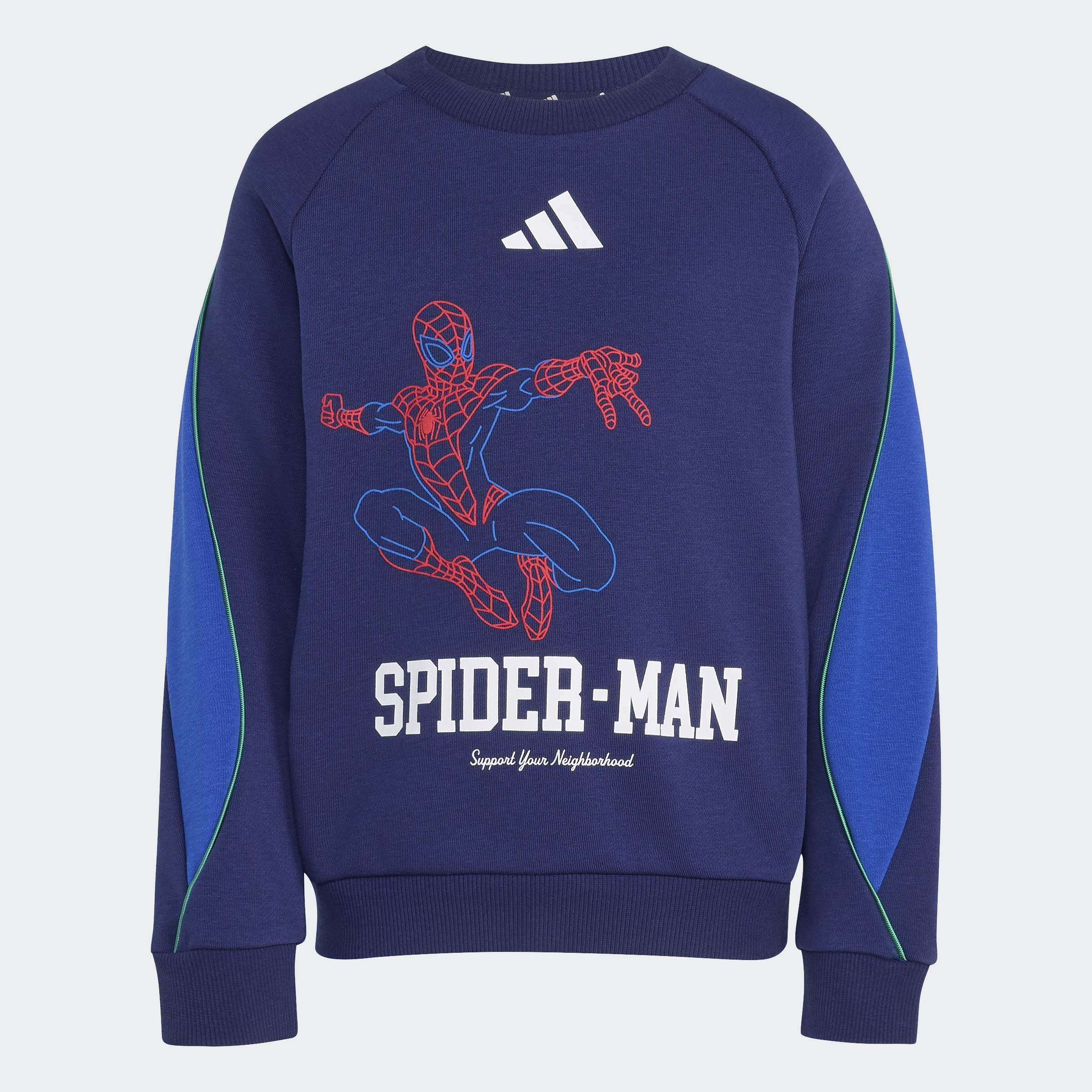 Kids Unisex adidas Marvel Spider-Man Jogger, Blue, A701_ONE, large image number 6