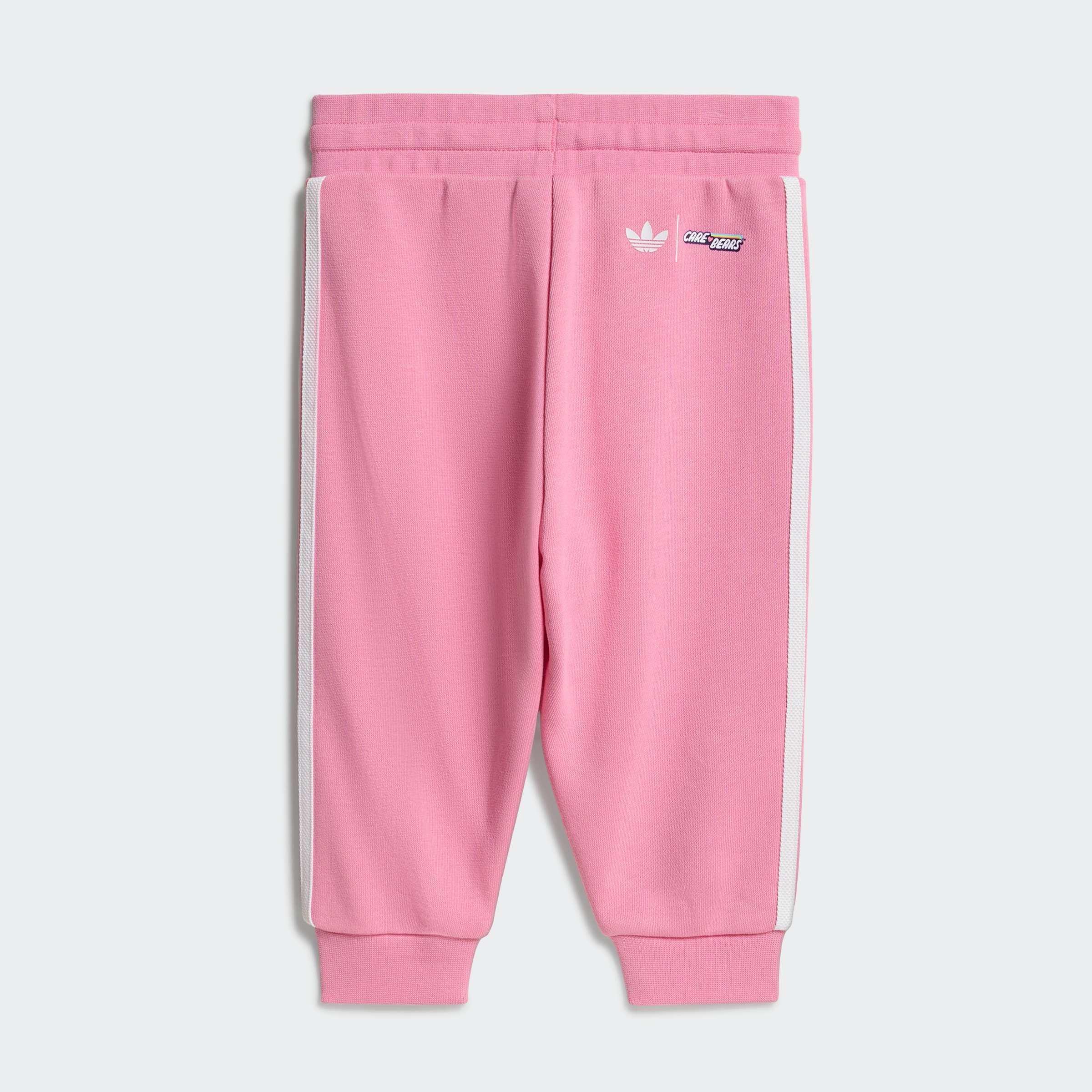 Kids Adidas Care Bears Loose Crew Set, Pink, A701_ONE, large image number 2
