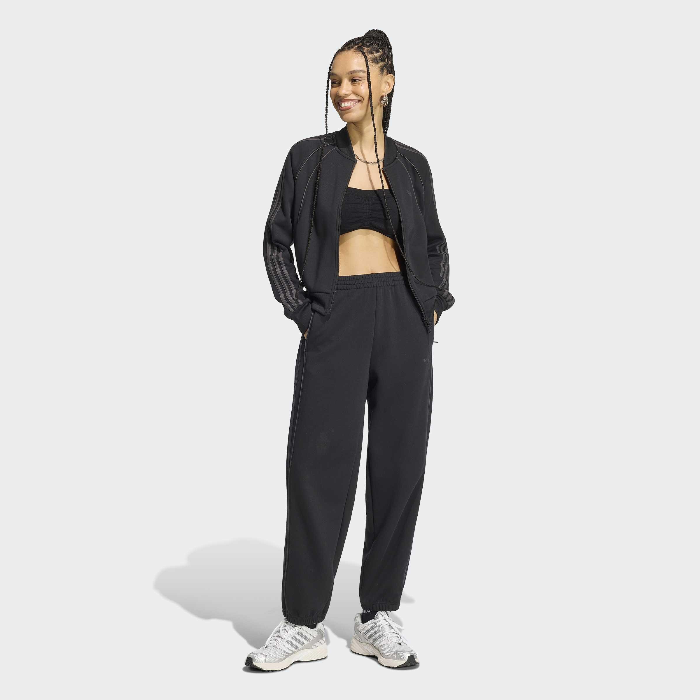 TRACK Tracksuit Bottoms, Black, A701_ONE, large image number 5