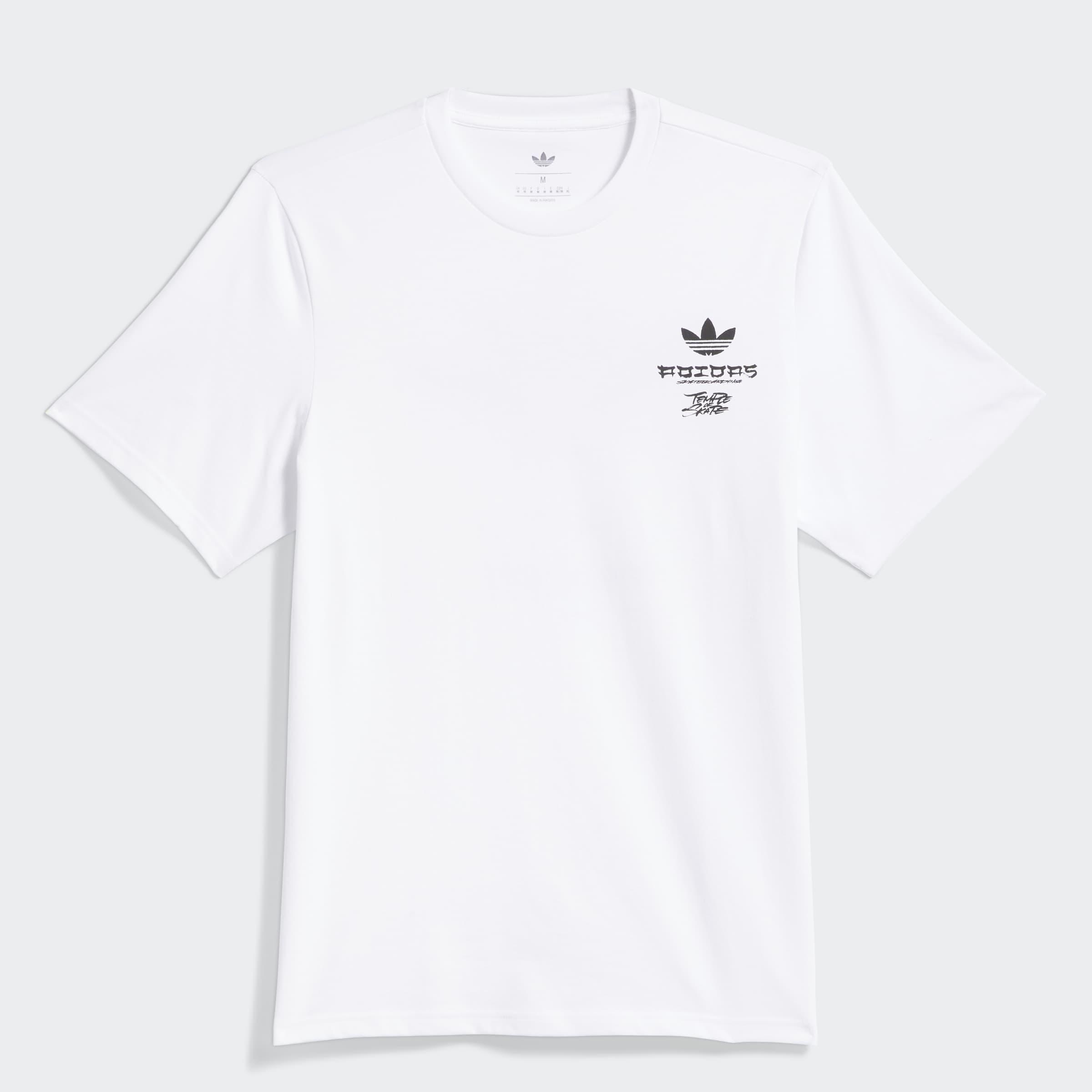 Unisex Skateboarding X Temple Of Skate Crane T-Shirt, White