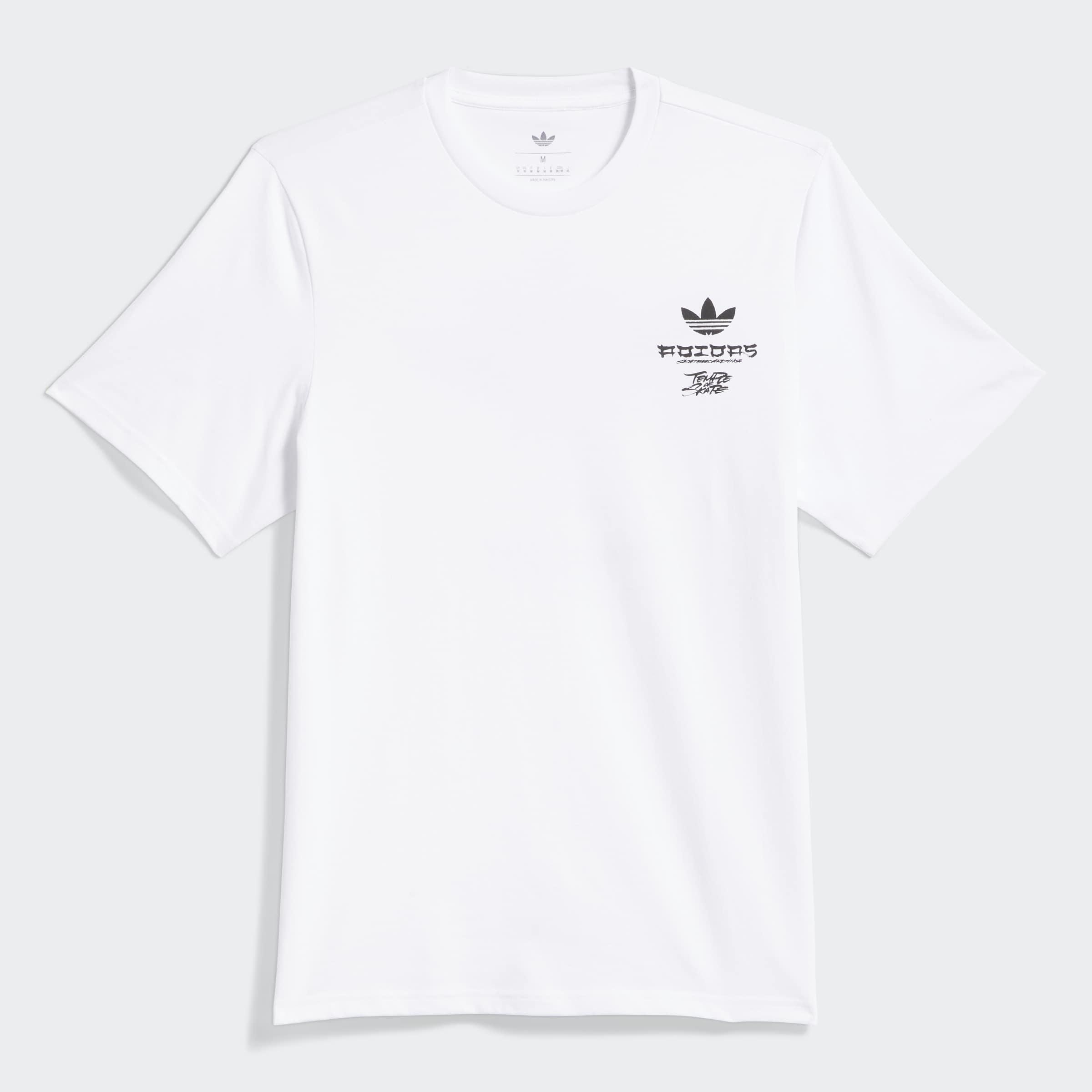 Unisex Skateboarding X Temple Of Skate Crane T-Shirt, White