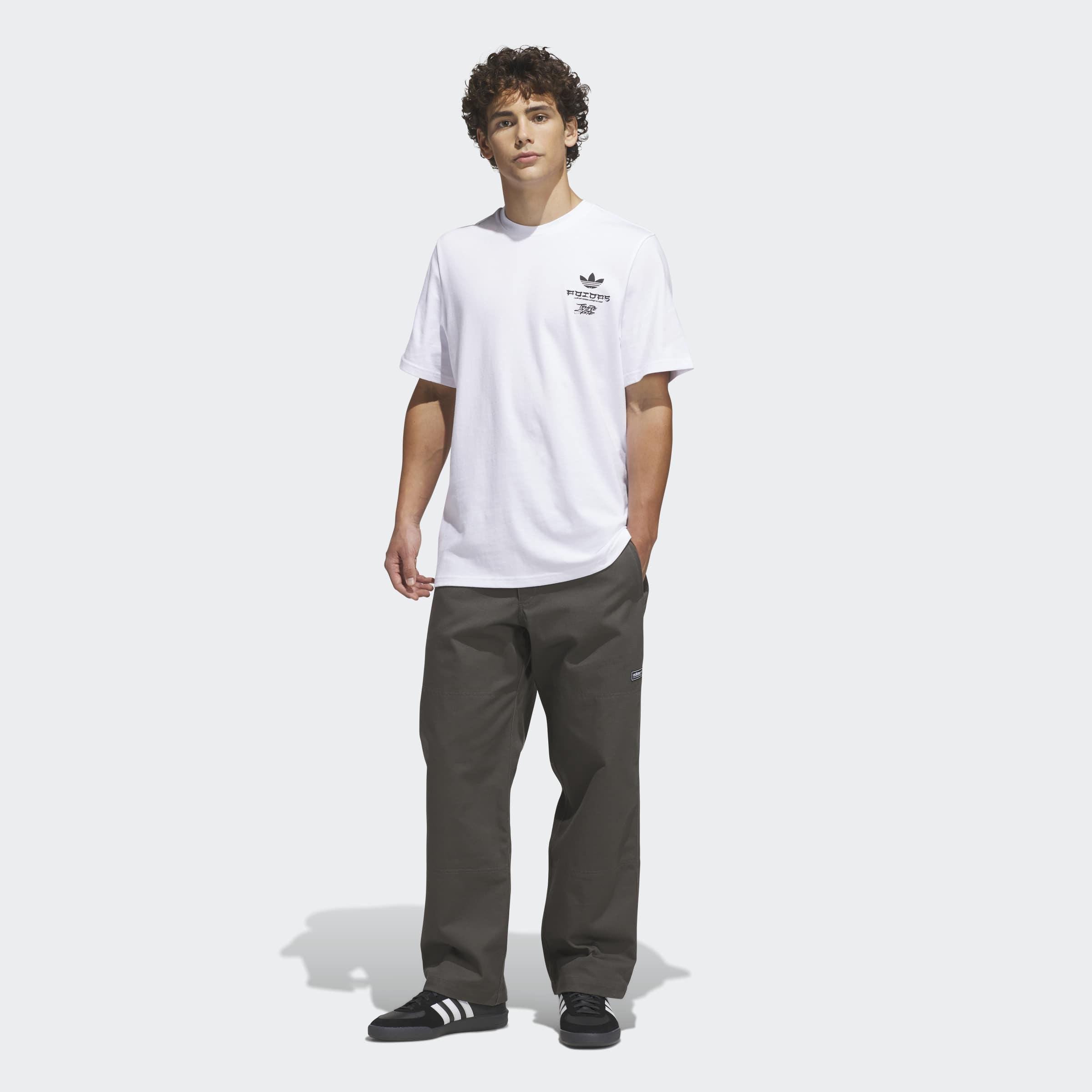 Unisex Skateboarding X Temple Of Skate Crane T-Shirt, White, A701_ONE, large image number 8