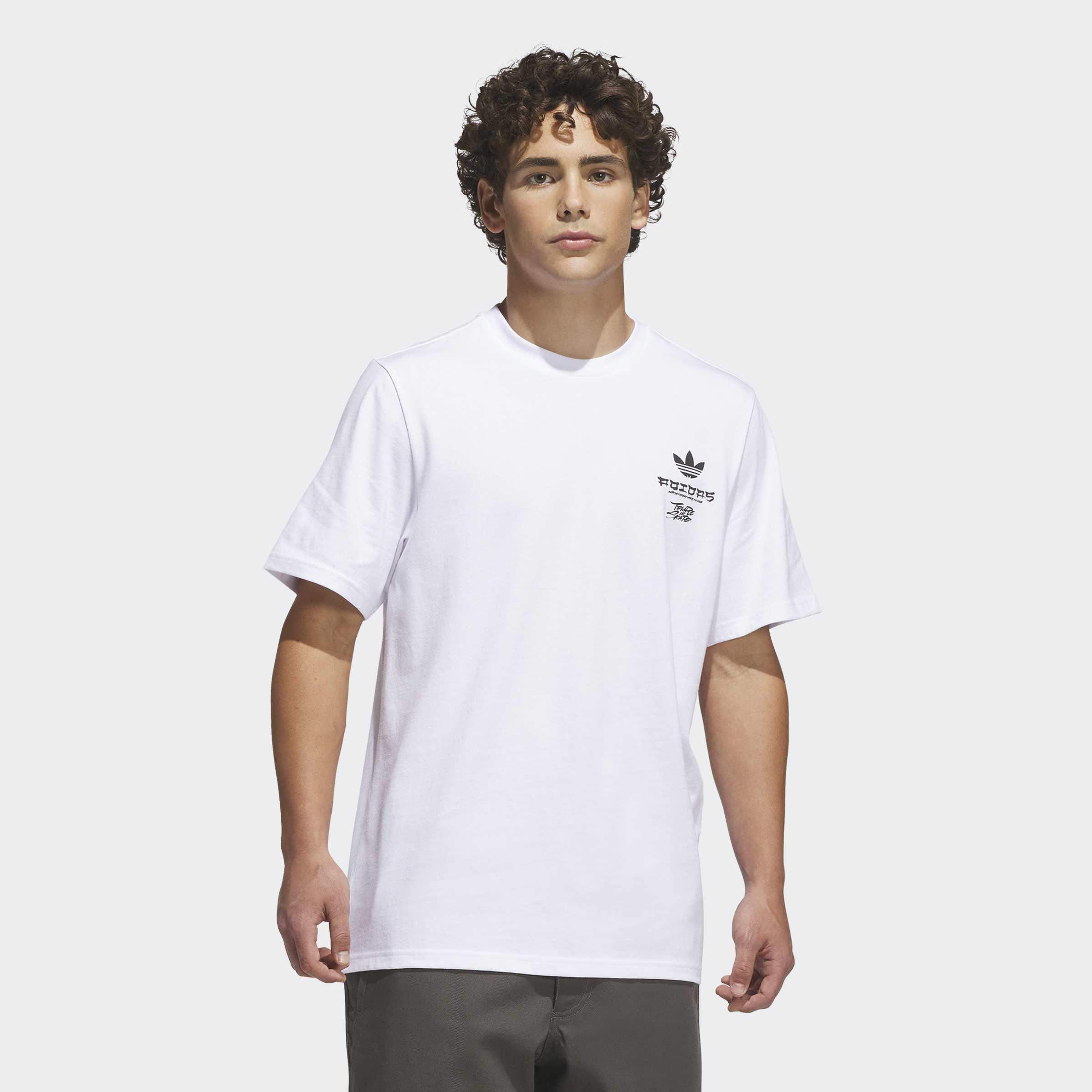 Unisex Skateboarding X Temple Of Skate Crane T-Shirt, White, A701_ONE, large image number 10
