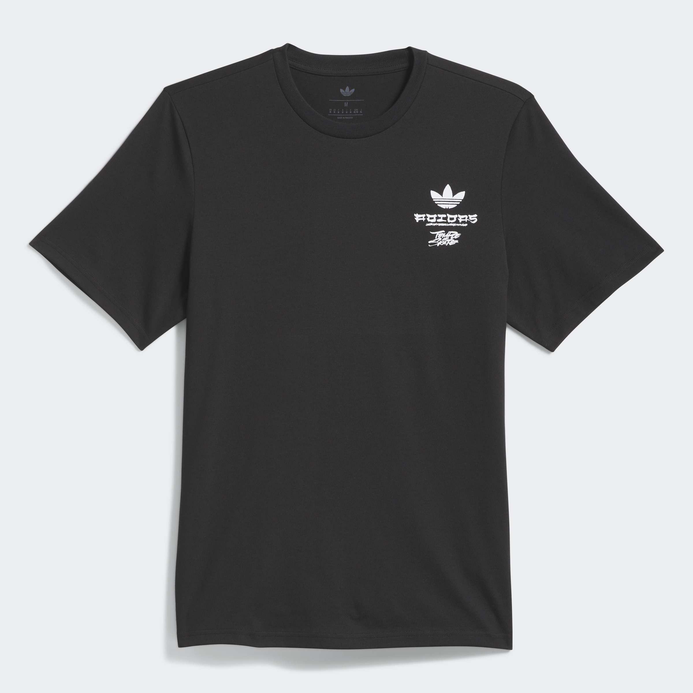 Unisex Skateboarding X Temple Of Skate Crane T-Shirt, Black