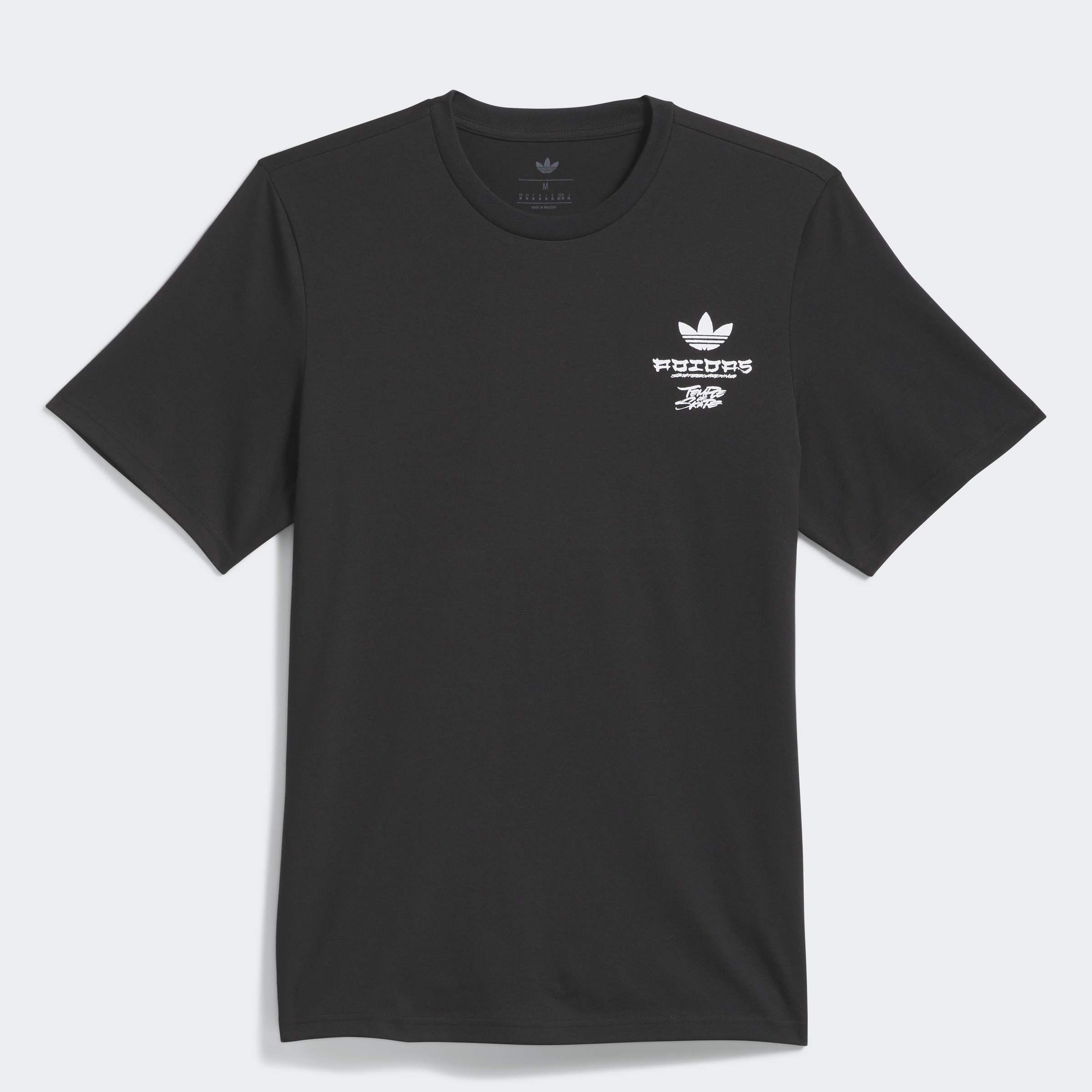 Unisex Skateboarding X Temple Of Skate Crane T-Shirt, Black