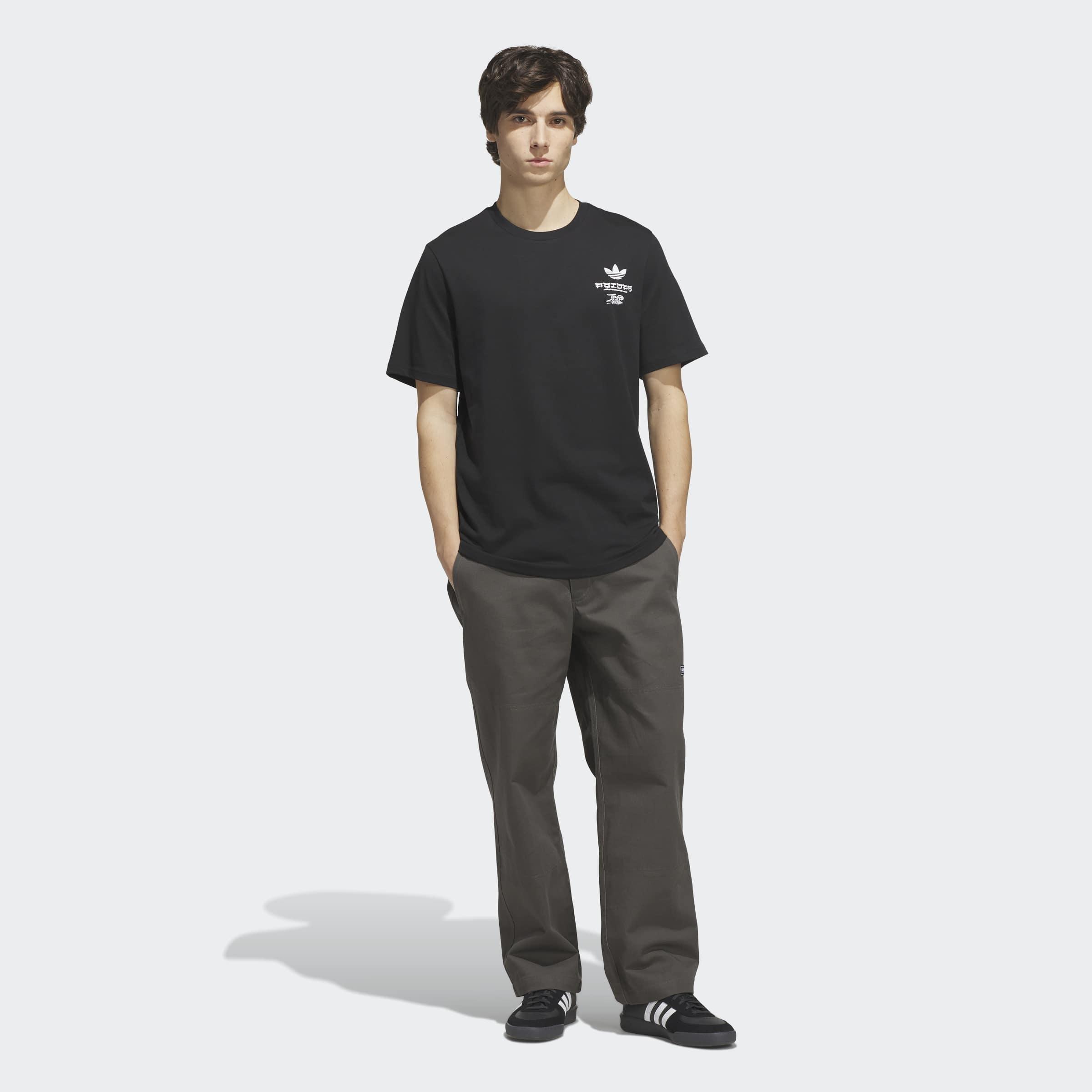 Unisex Skateboarding X Temple Of Skate Crane T-Shirt, Black, A701_ONE, large image number 7
