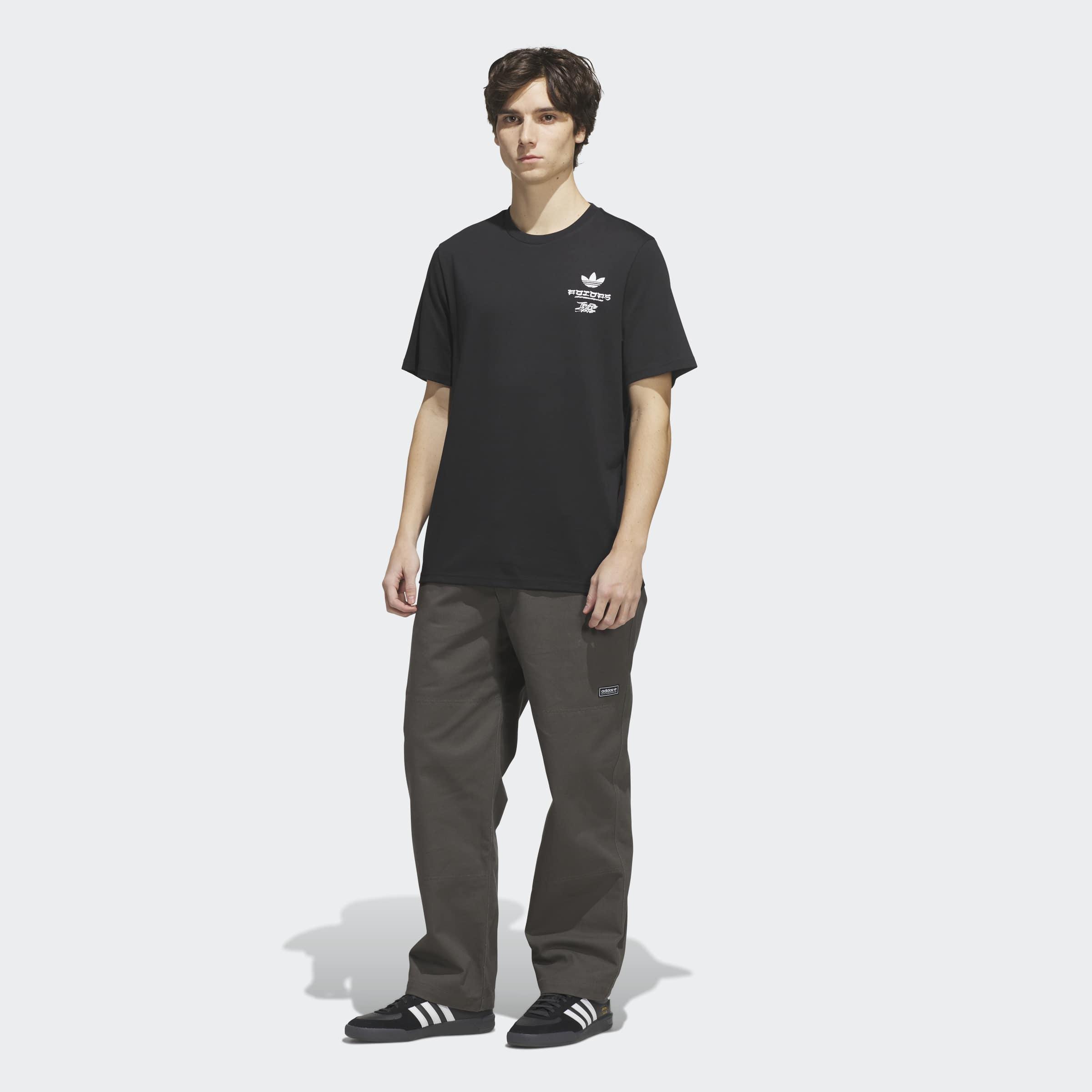 Unisex Skateboarding X Temple Of Skate Crane T-Shirt, Black, A701_ONE, large image number 9