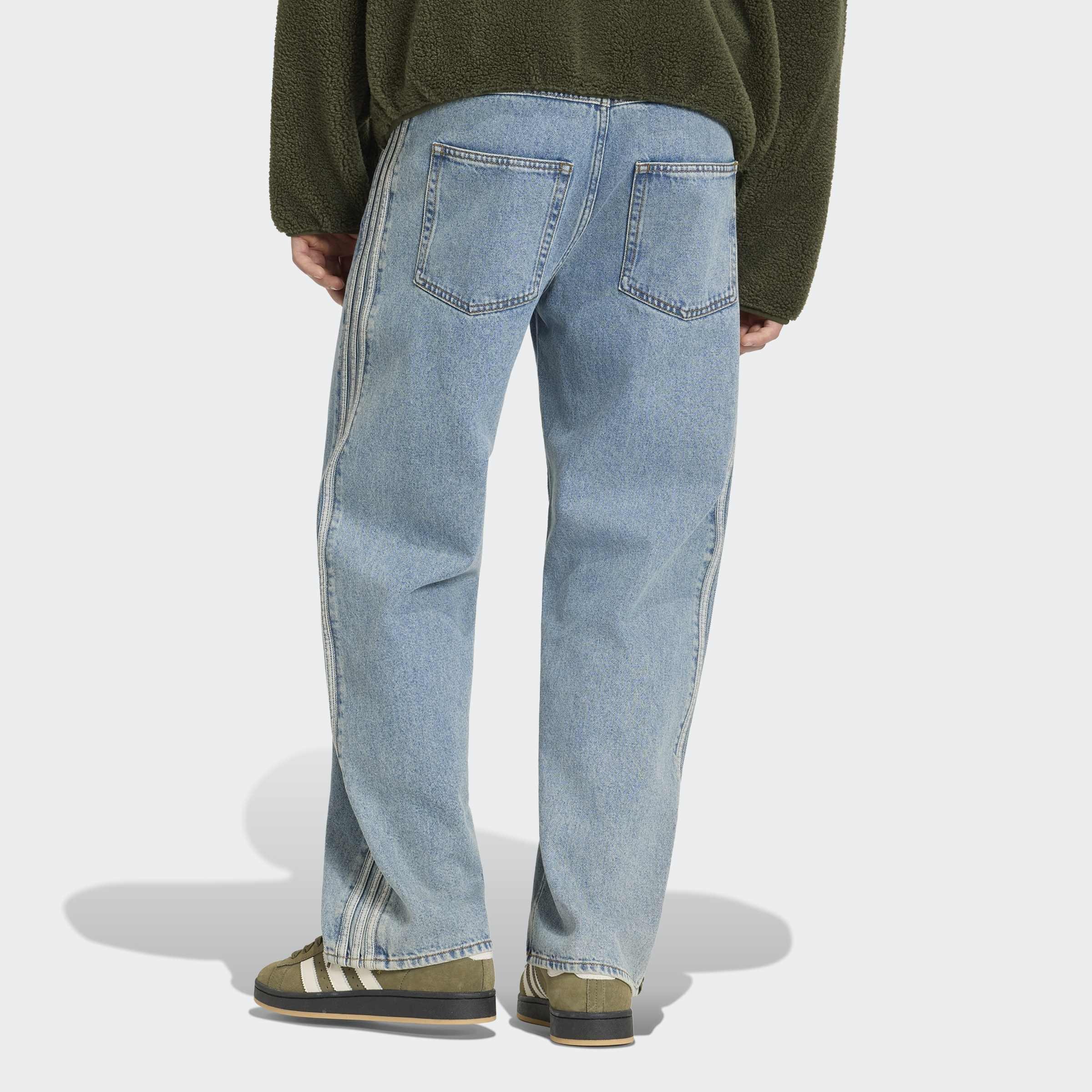 Firebird Adicolor Denim Jeans Mid-Rise Straight Leg, Blue, A701_ONE, large image number 1