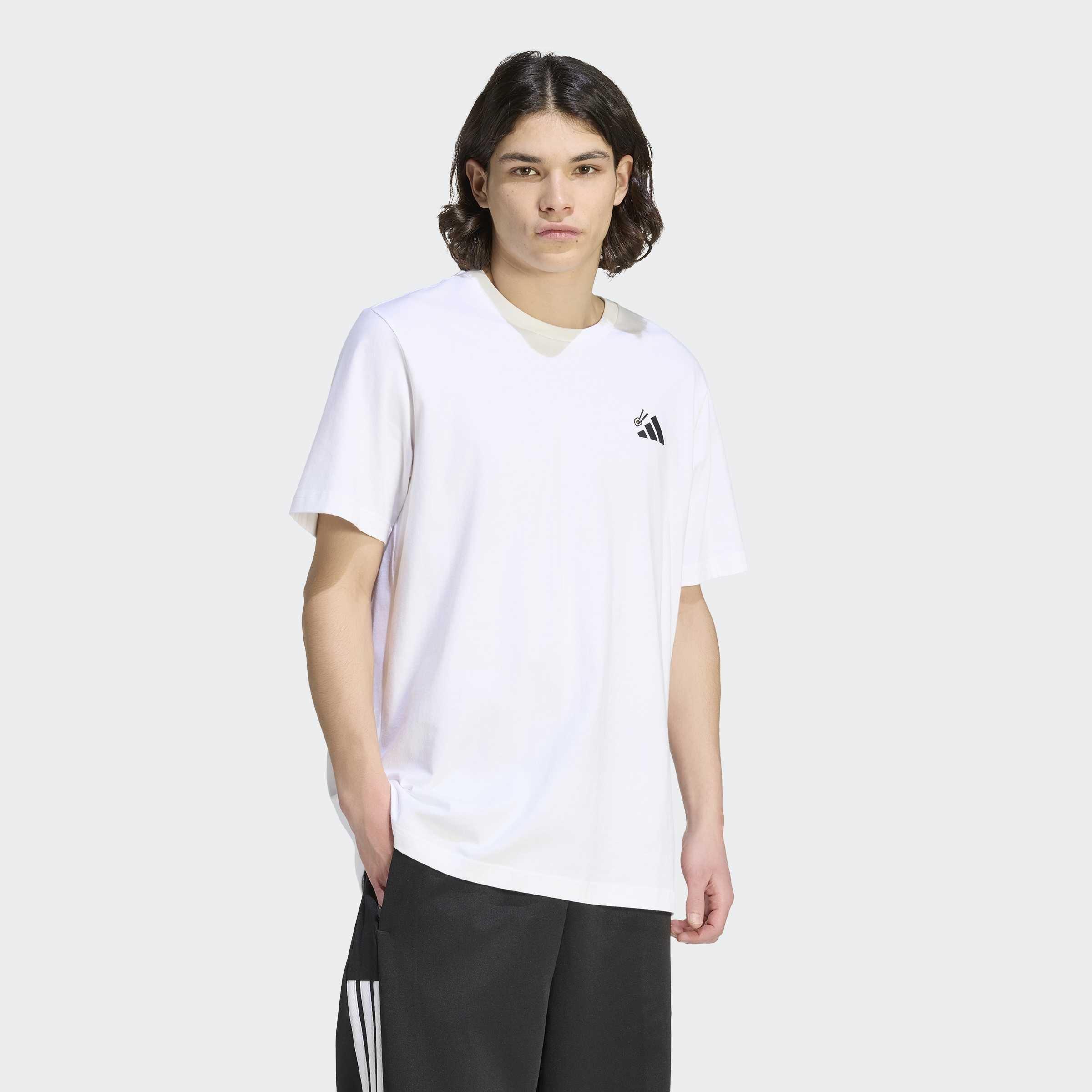 Sushi Logo Graphic T-Shirt, White, A701_ONE, large image number 5