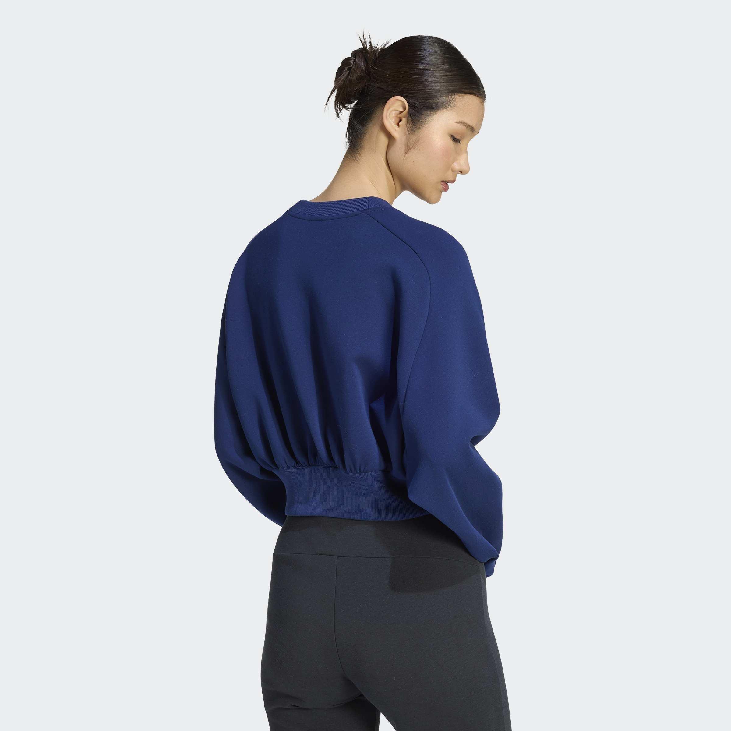 Soft Lux Losse Sweatshirt, Blue, A701_ONE, large image number 1