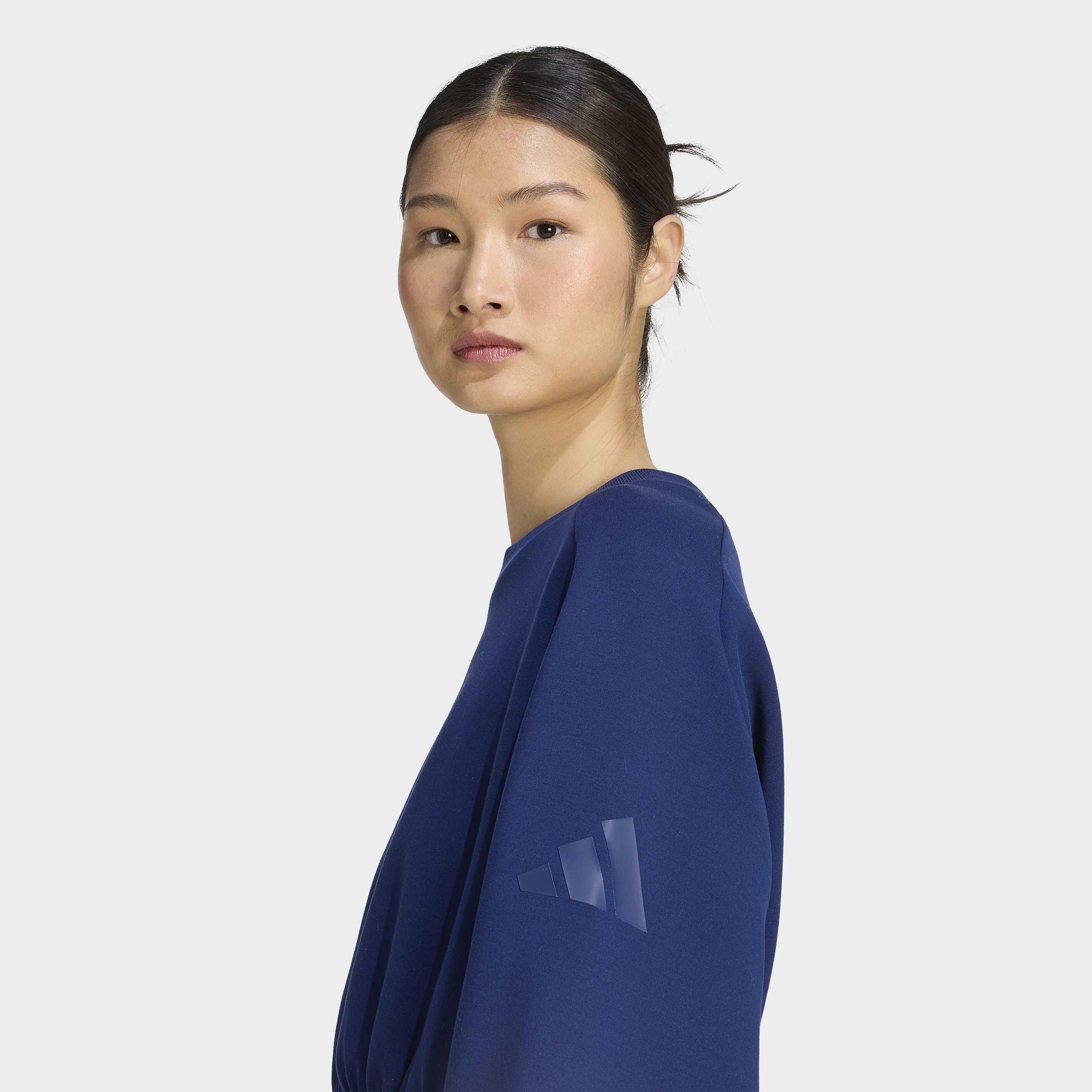 Soft Lux Losse Sweatshirt, Blue, A701_ONE, large image number 2
