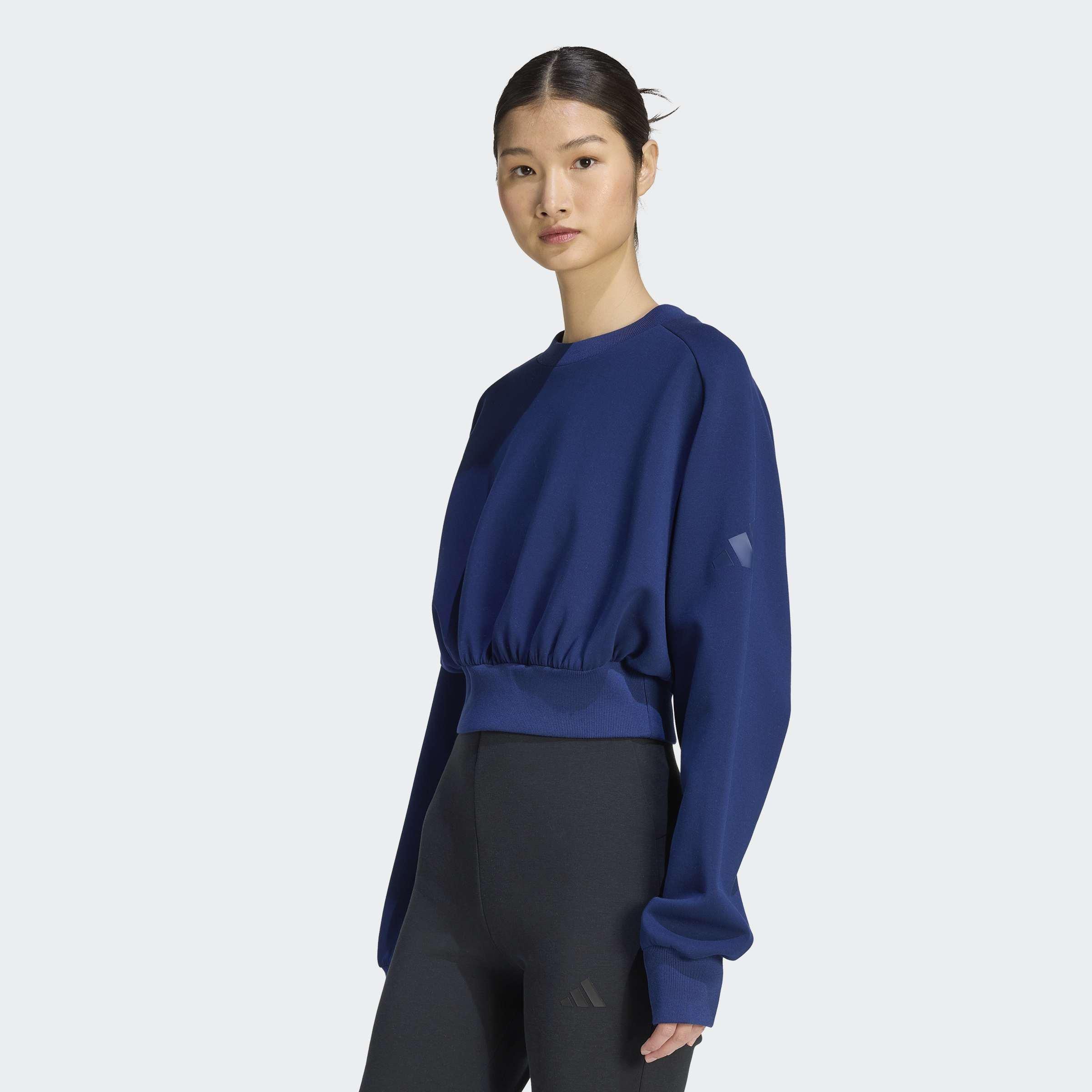 Soft Lux Losse Sweatshirt, Blue, A701_ONE, large image number 5