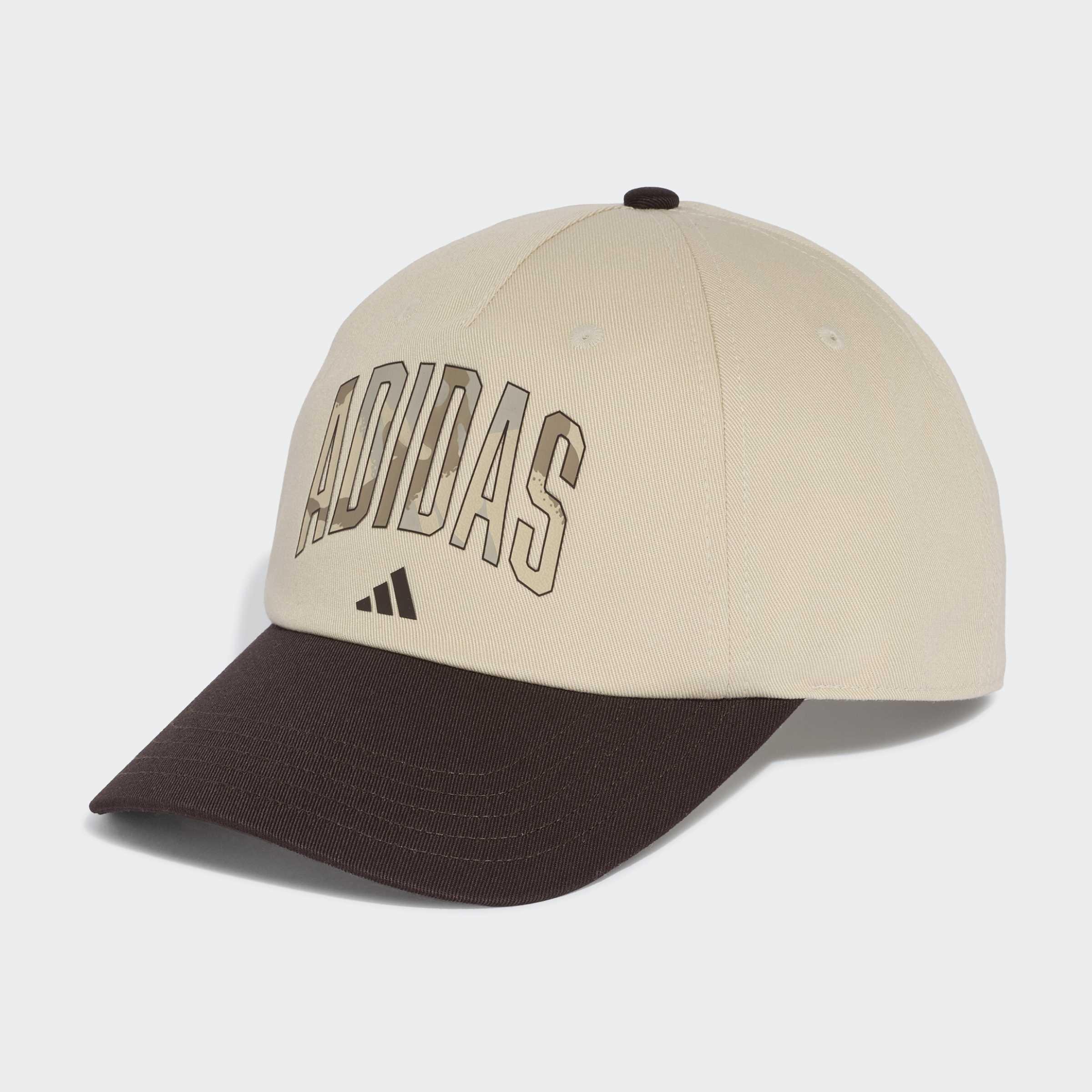 Unisex Camo Graphic Dad Cap, Beige