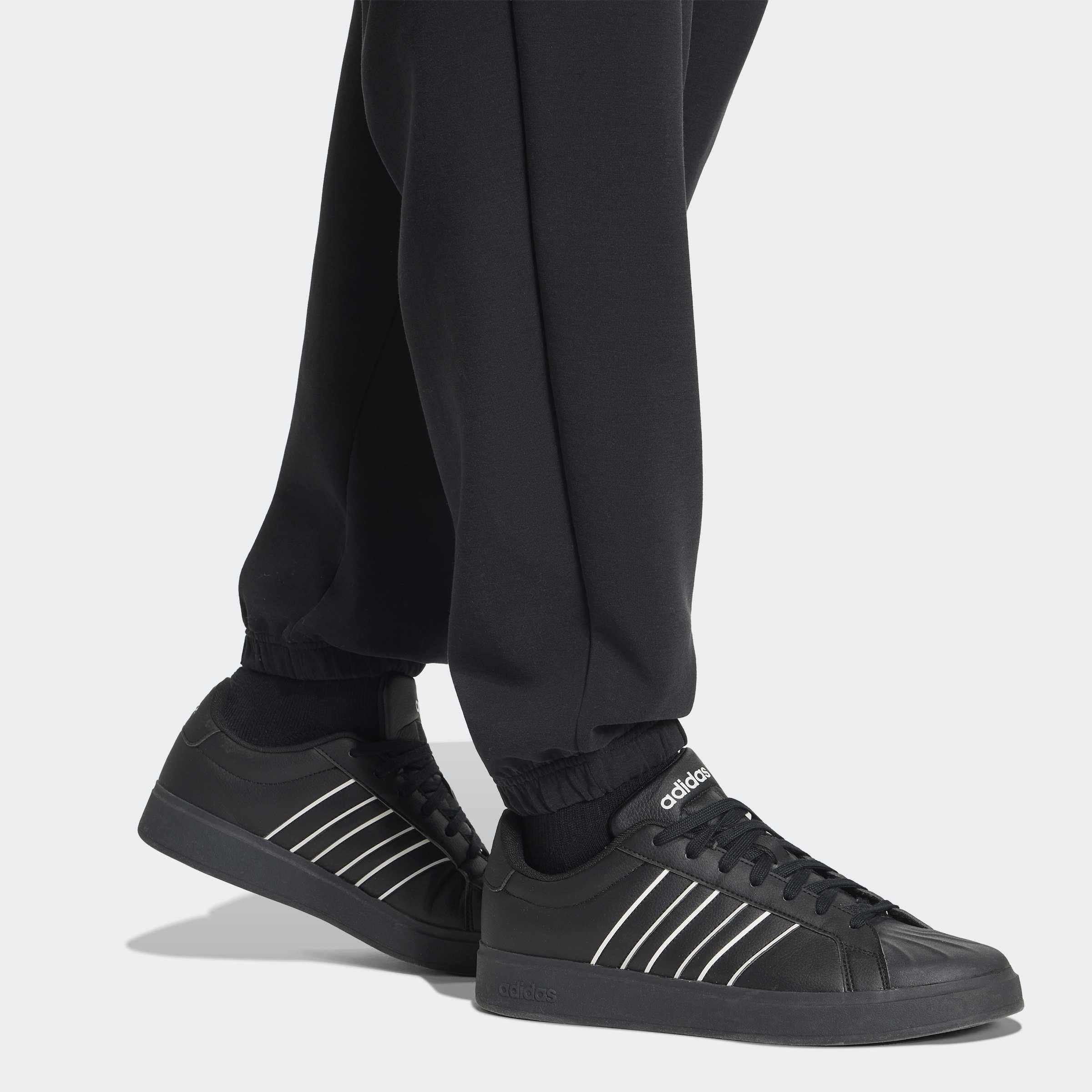 Soft Lux Tracksuit Bottoms, Black, A701_ONE, medium