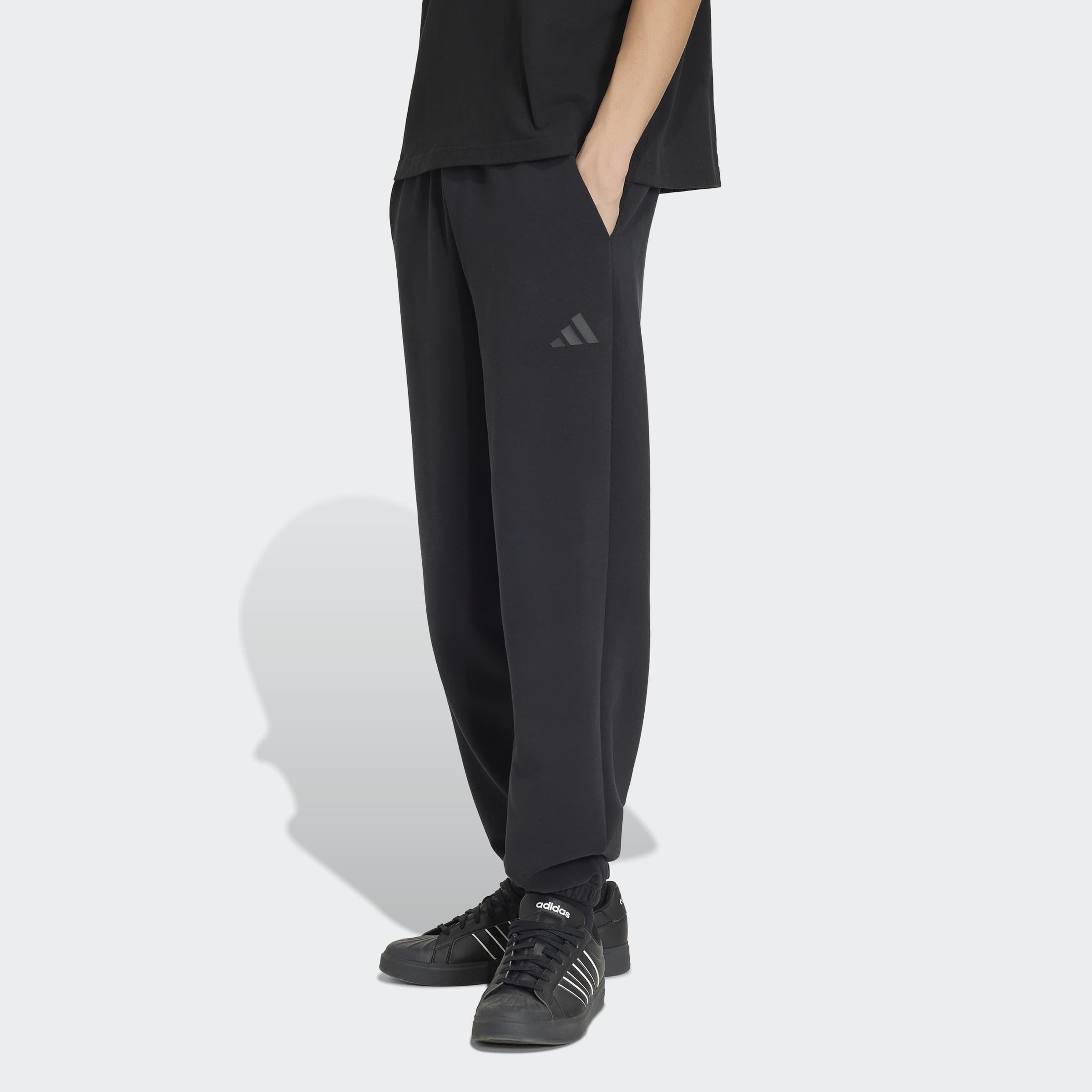Soft Lux Tracksuit Bottoms, Black, A701_ONE, large image number 5