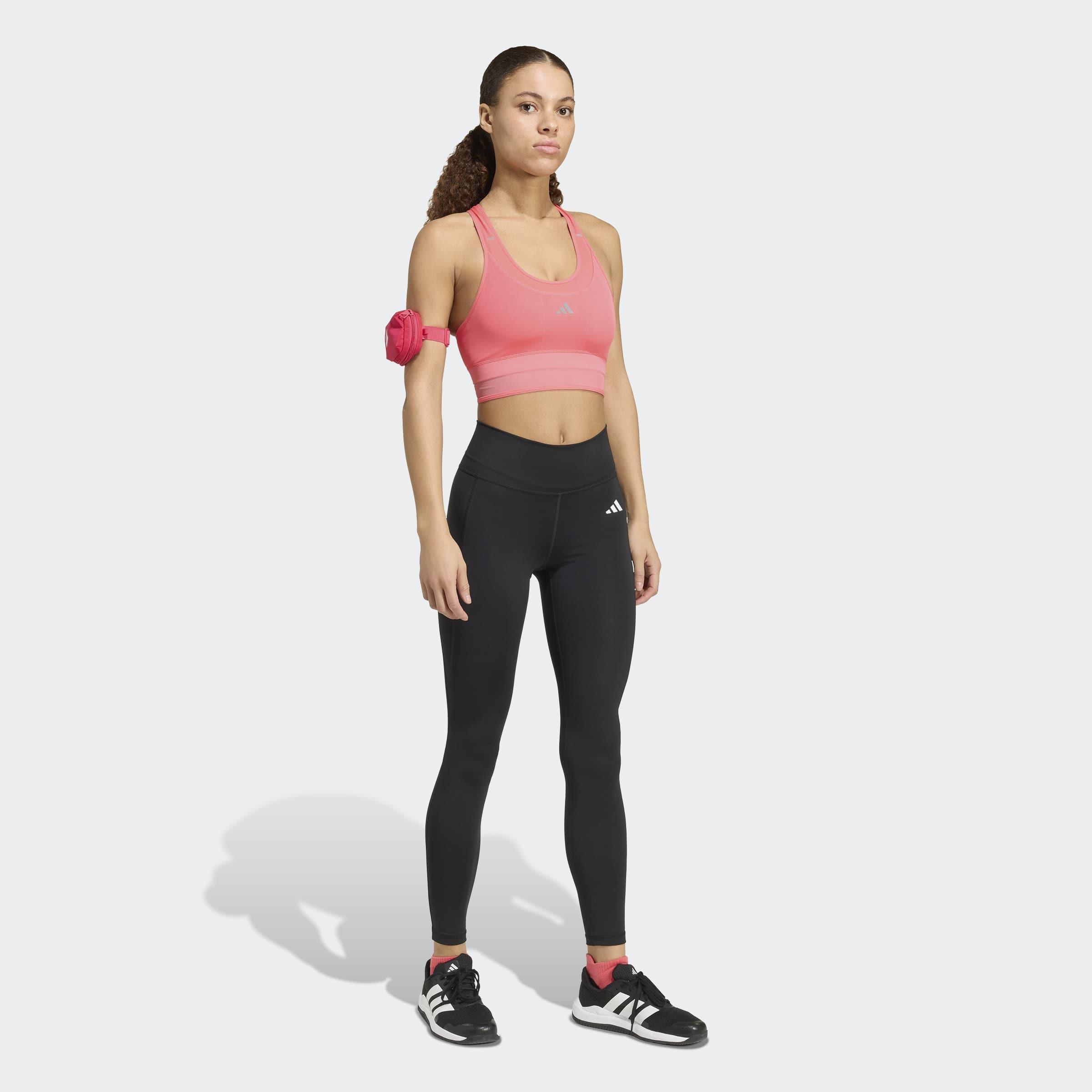 Adi365 Running CLIMACOOL Bra, Pink, A701_ONE, large image number 7
