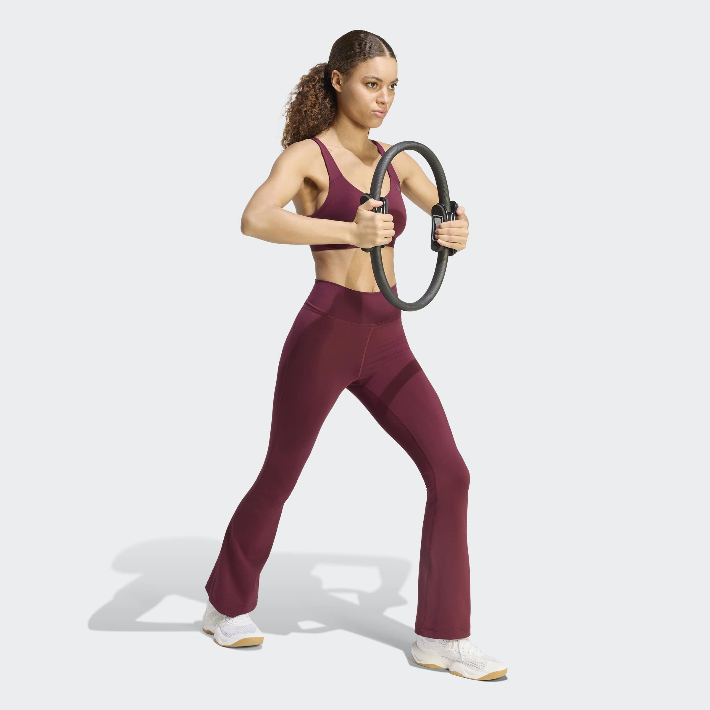 All Me Essentials Medium Support Bra, Burgundy, A701_ONE, large image number 5
