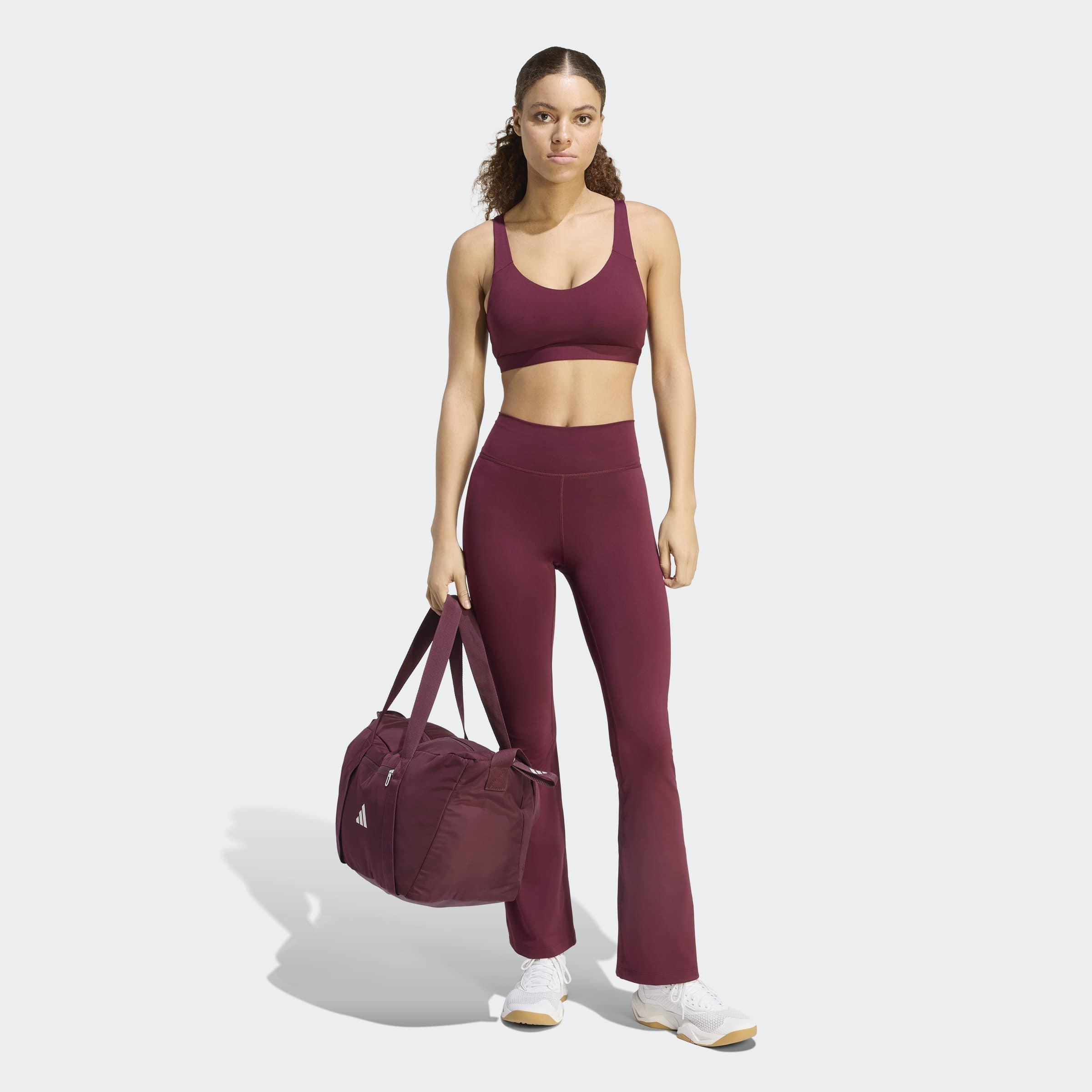 All Me Essentials Medium Support Bra, Burgundy, A701_ONE, large image number 6