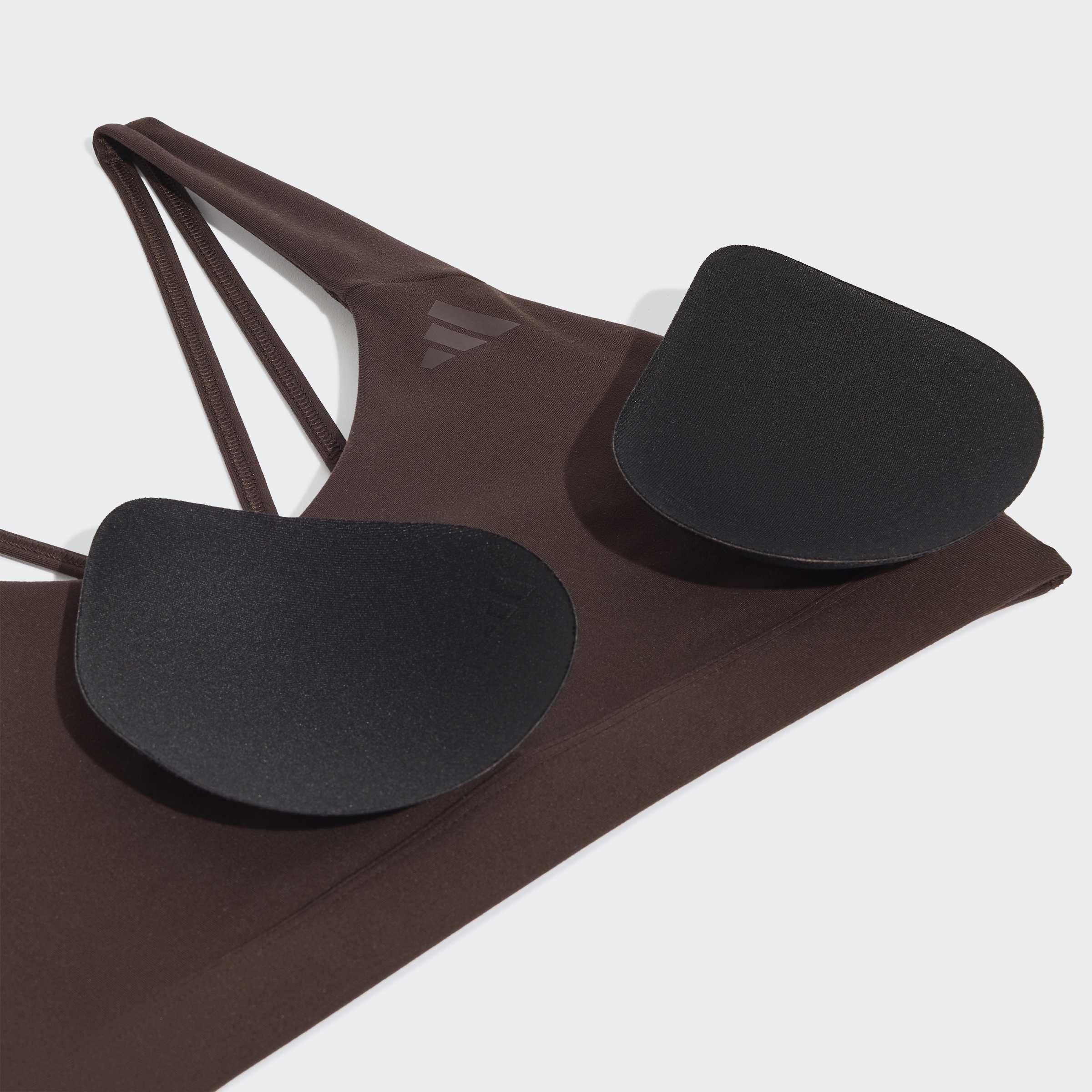 All Me Essentials Medium Support Bra, Brown, A701_ONE, large image number 3