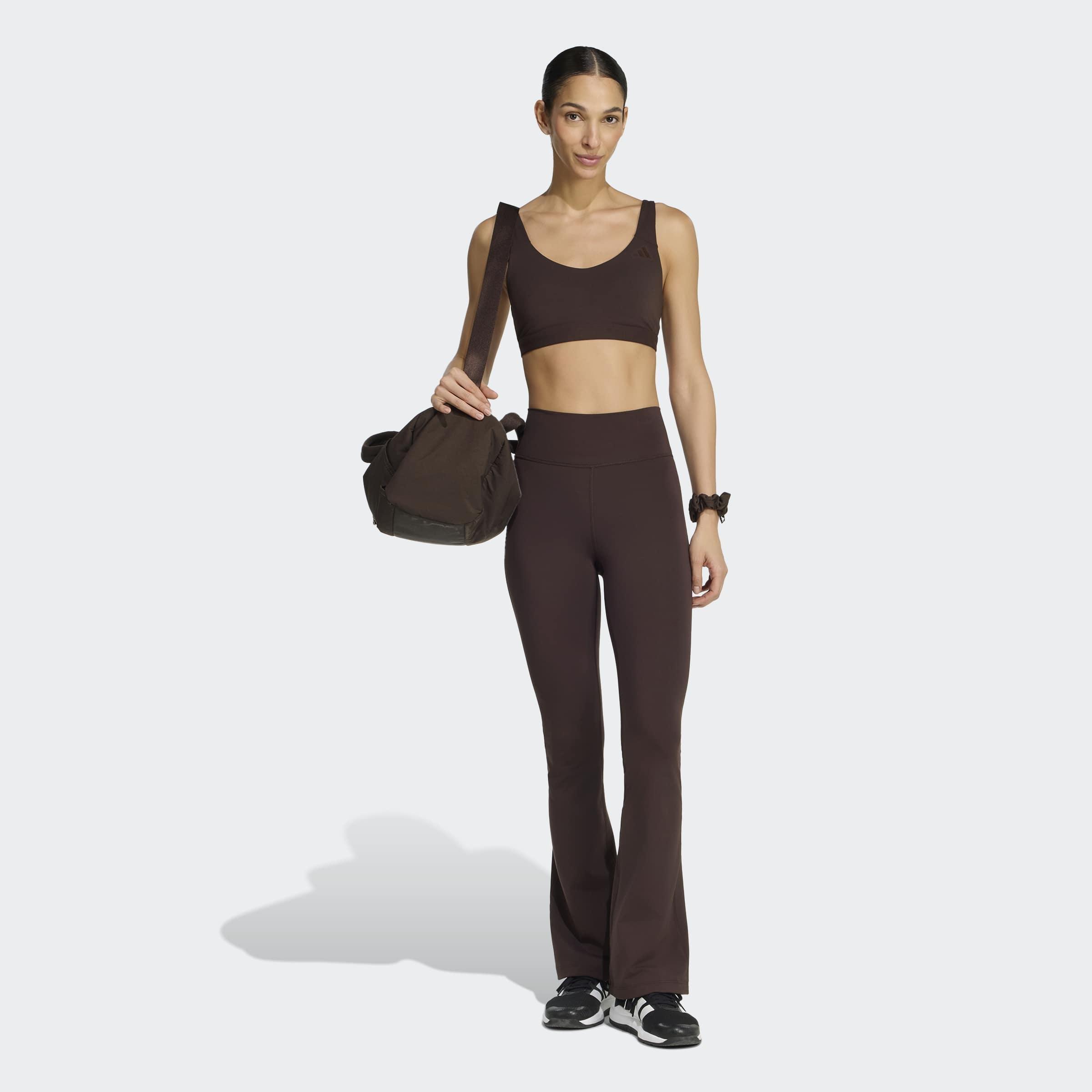 All Me Essentials Medium Support Bra, Brown, A701_ONE, large image number 5