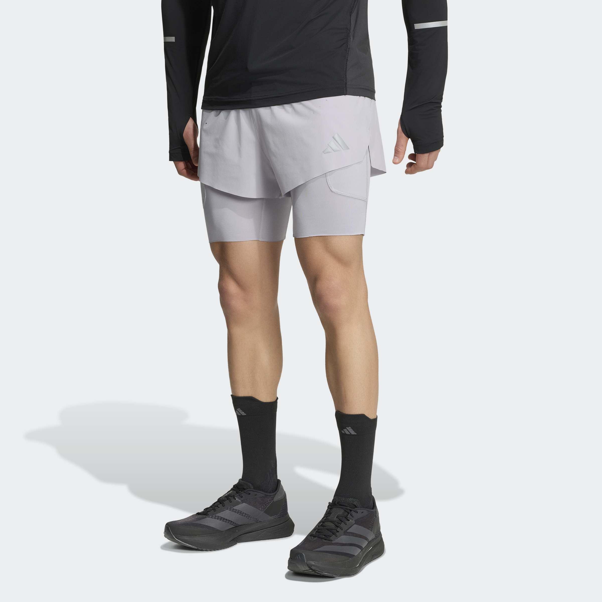 ADI365 Climacool+ 4 Pocket 2in1 Shorts, Grey, A701_ONE, large image number 6