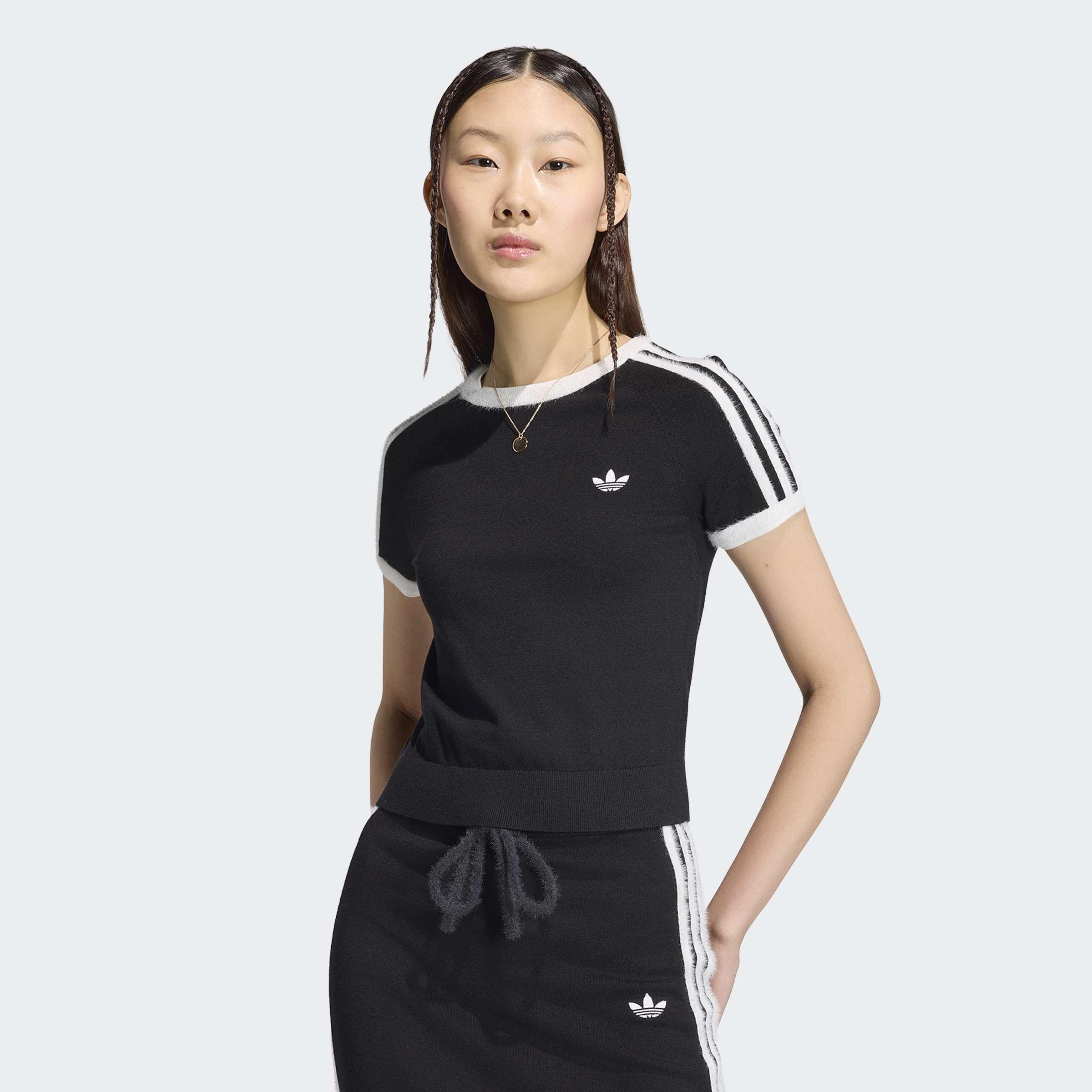 Knitted T-Shirt, Black, A701_ONE, large image number 5