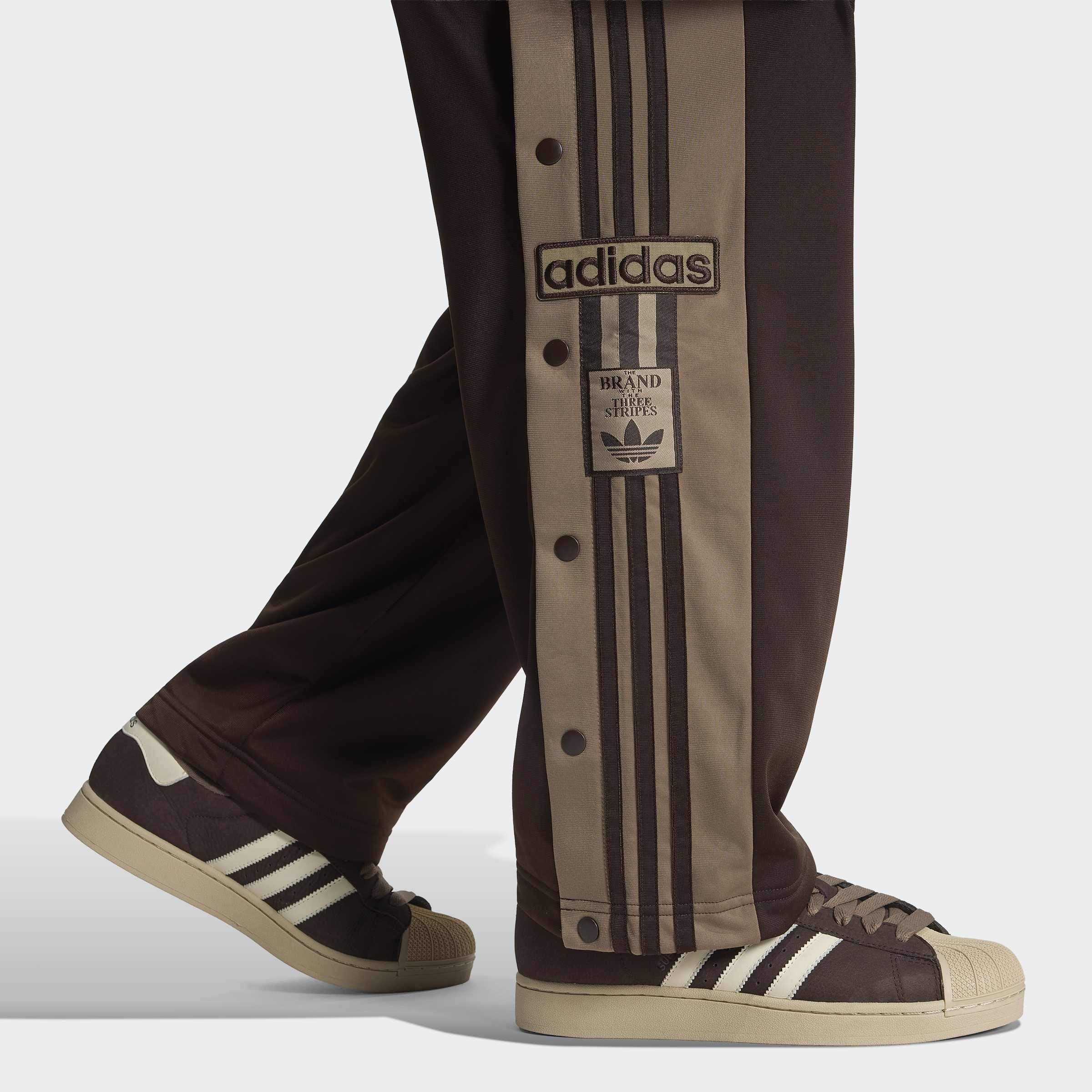 Adibreak Classic Tracksuit Bottoms, Brown, A701_ONE, large image number 2