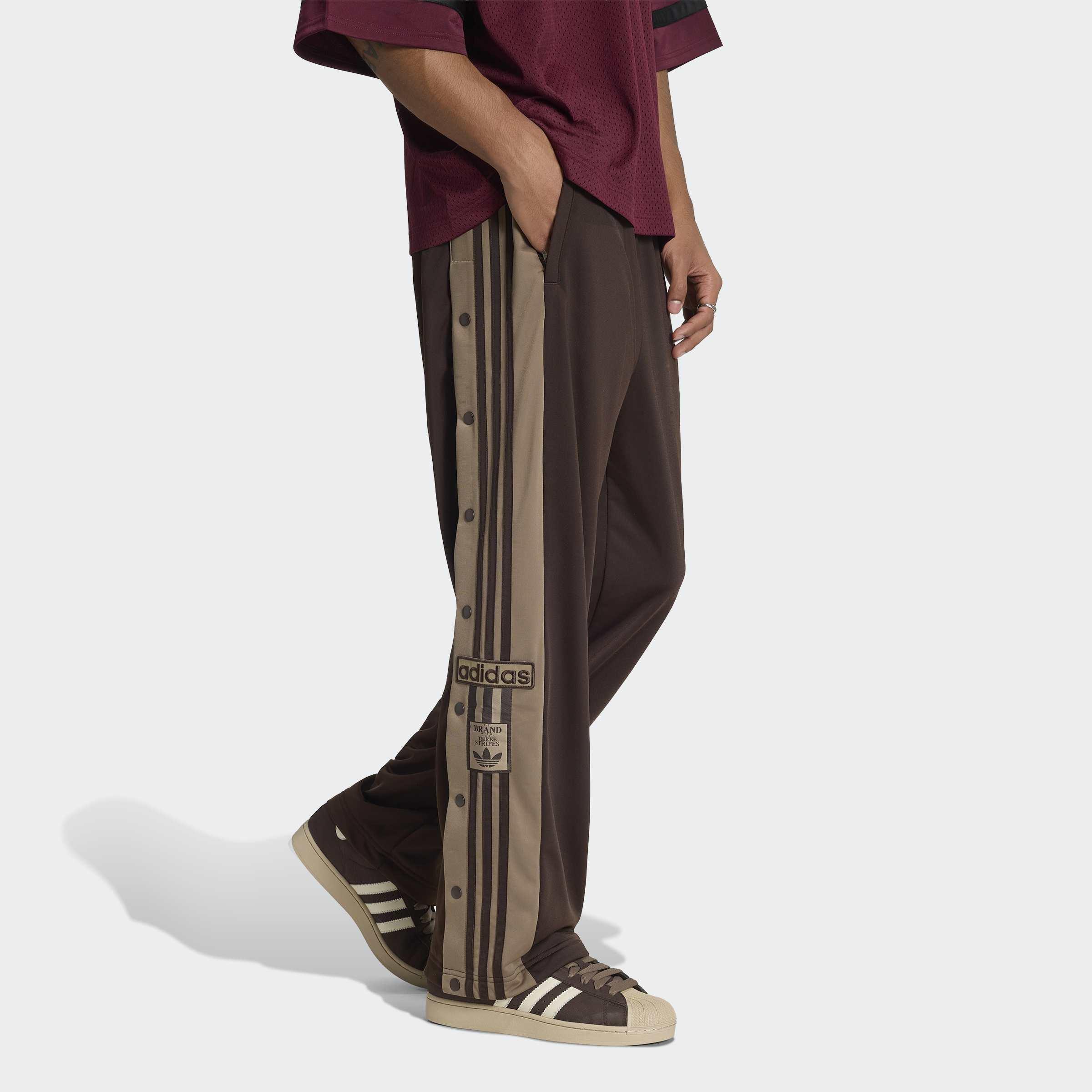 Adibreak Classic Tracksuit Bottoms, Brown, A701_ONE, large image number 4