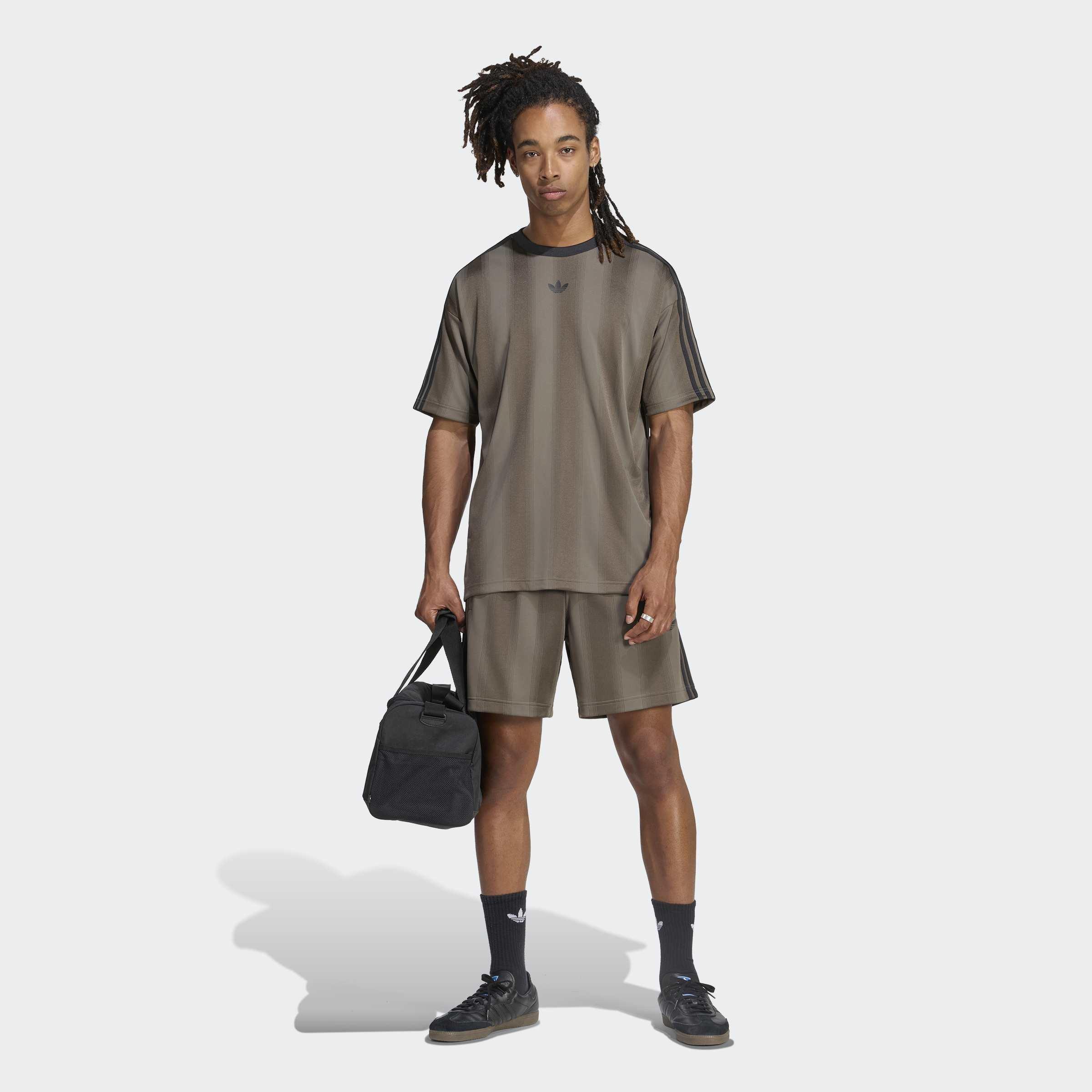 adidas Adicolor Jacquard Jersey, Brown, A701_ONE, large image number 2