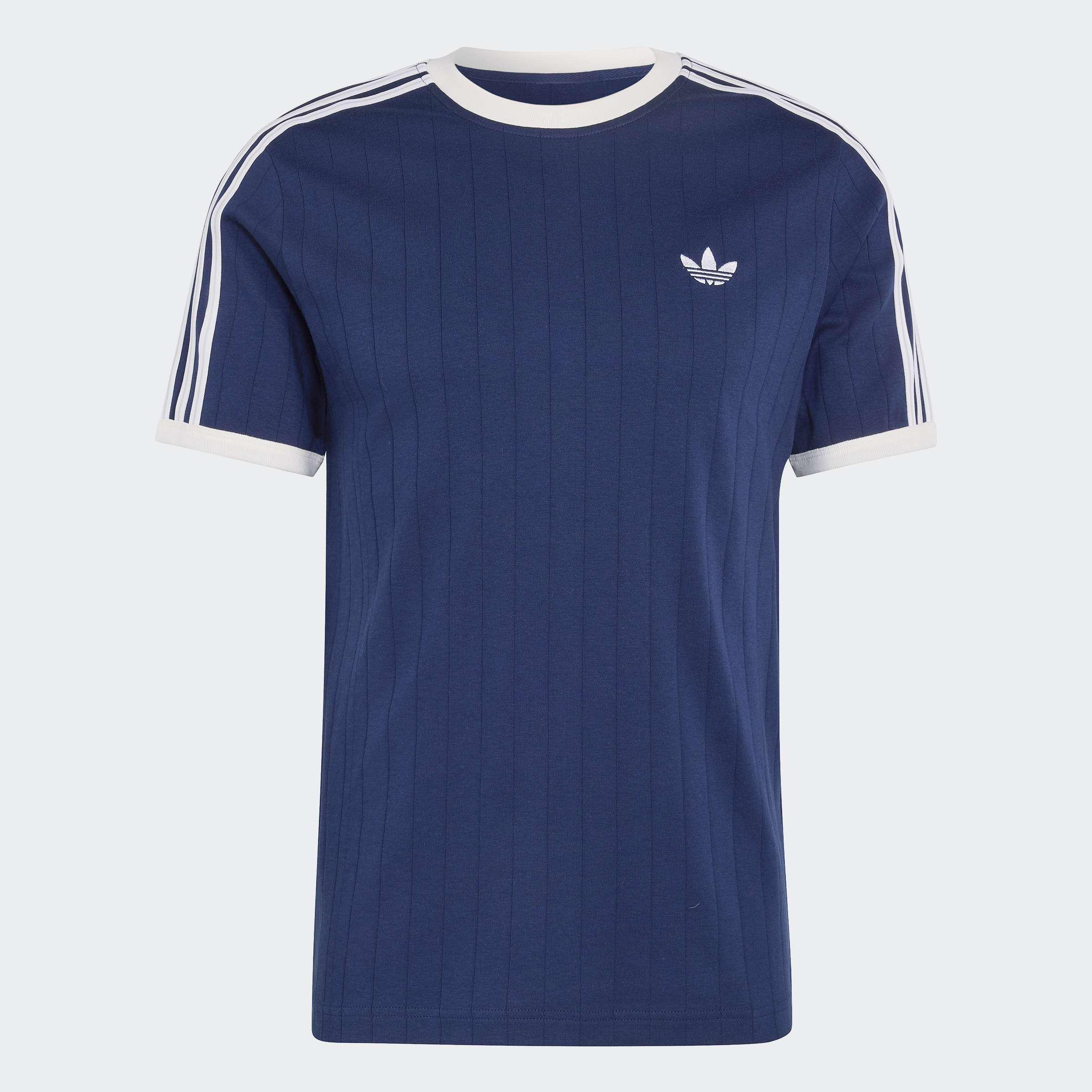 Drop Needle 3-Stripes T-Shirt, Blue