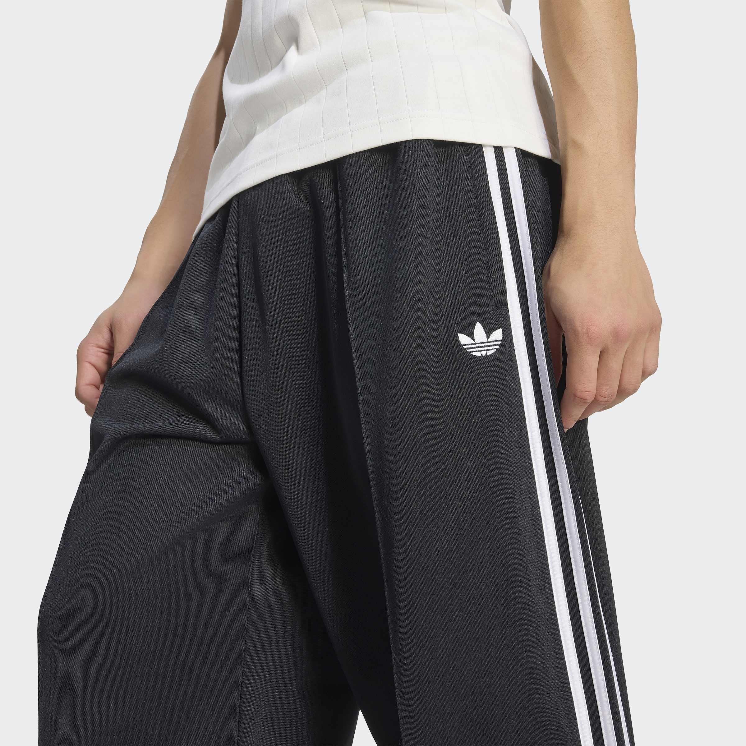 Oversized Track Trousers, Black, A701_ONE, large image number 3