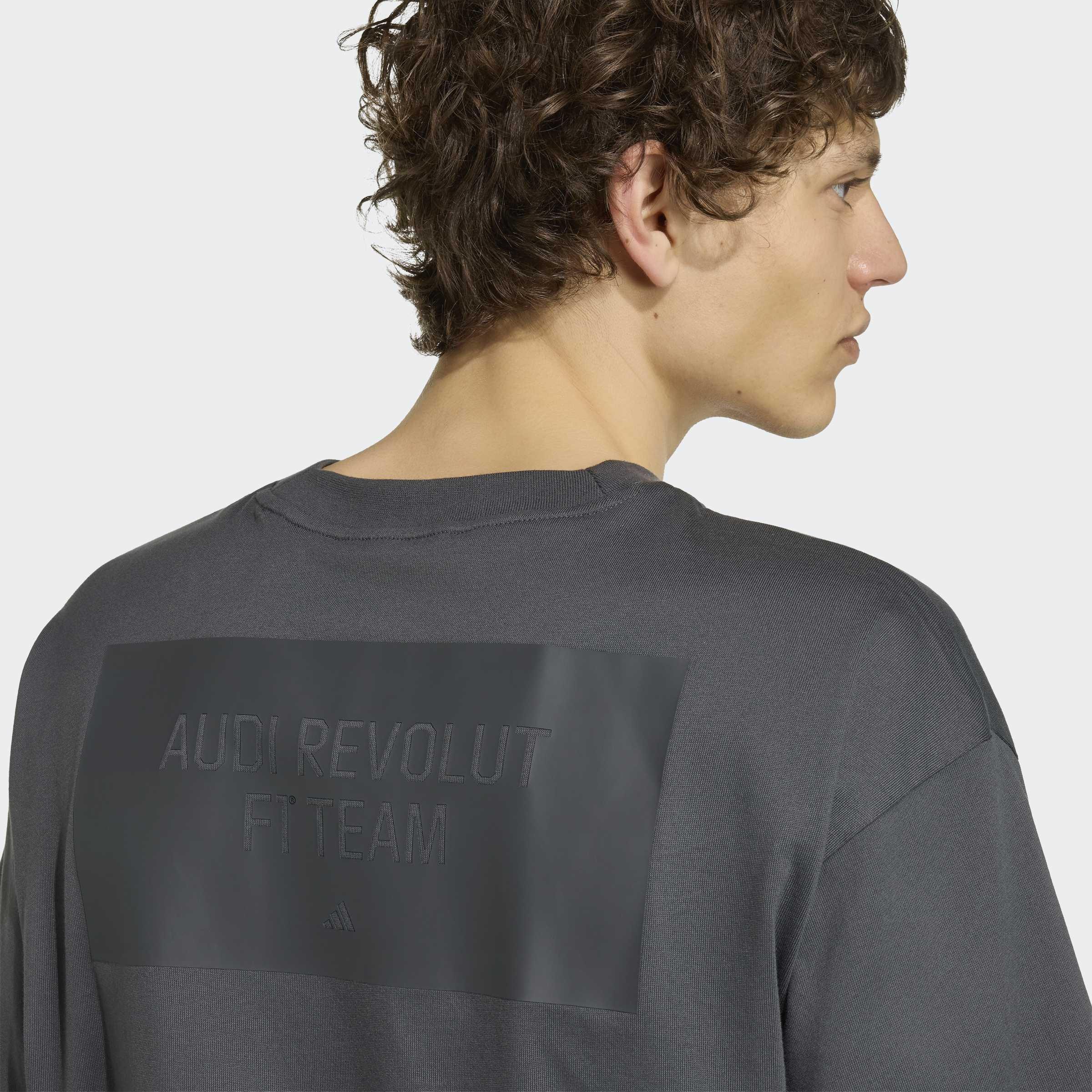 Audi Revolut F1 Team Elevated Graphic I T-Shirt, Black, A701_ONE, large image number 3