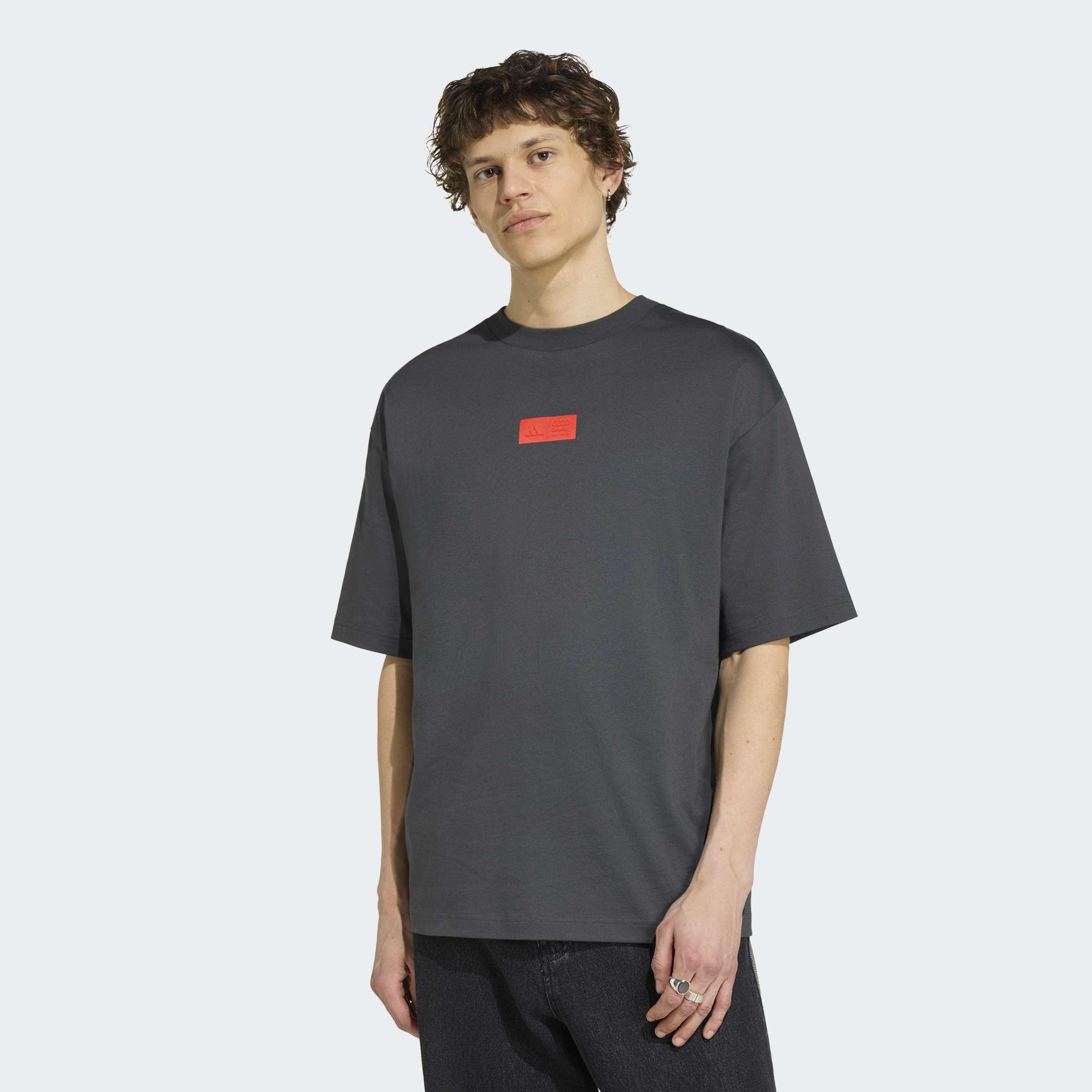 Audi Revolut F1 Team Elevated Graphic I T-Shirt, Black, A701_ONE, large image number 5