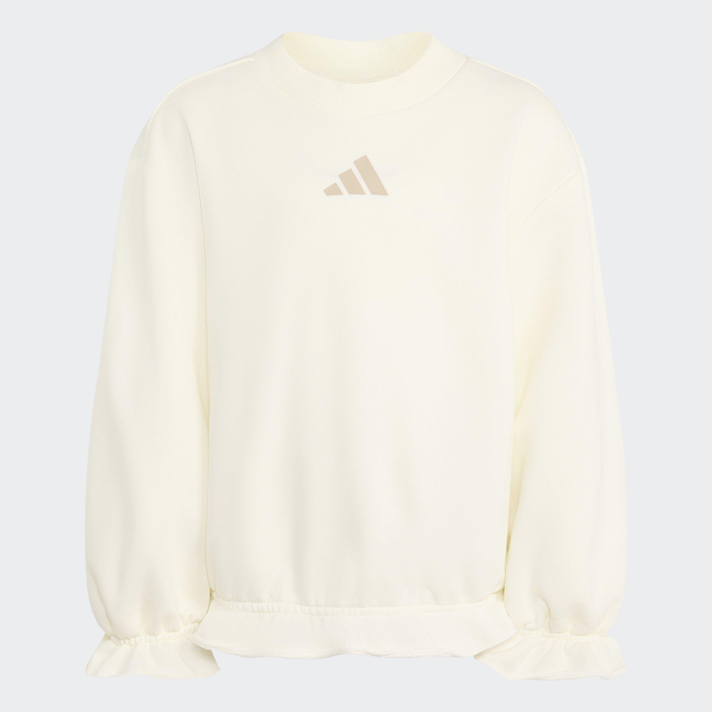 Kids Seasonals Ruffles Sweatset Little Girls, White, A701_ONE, large image number 6
