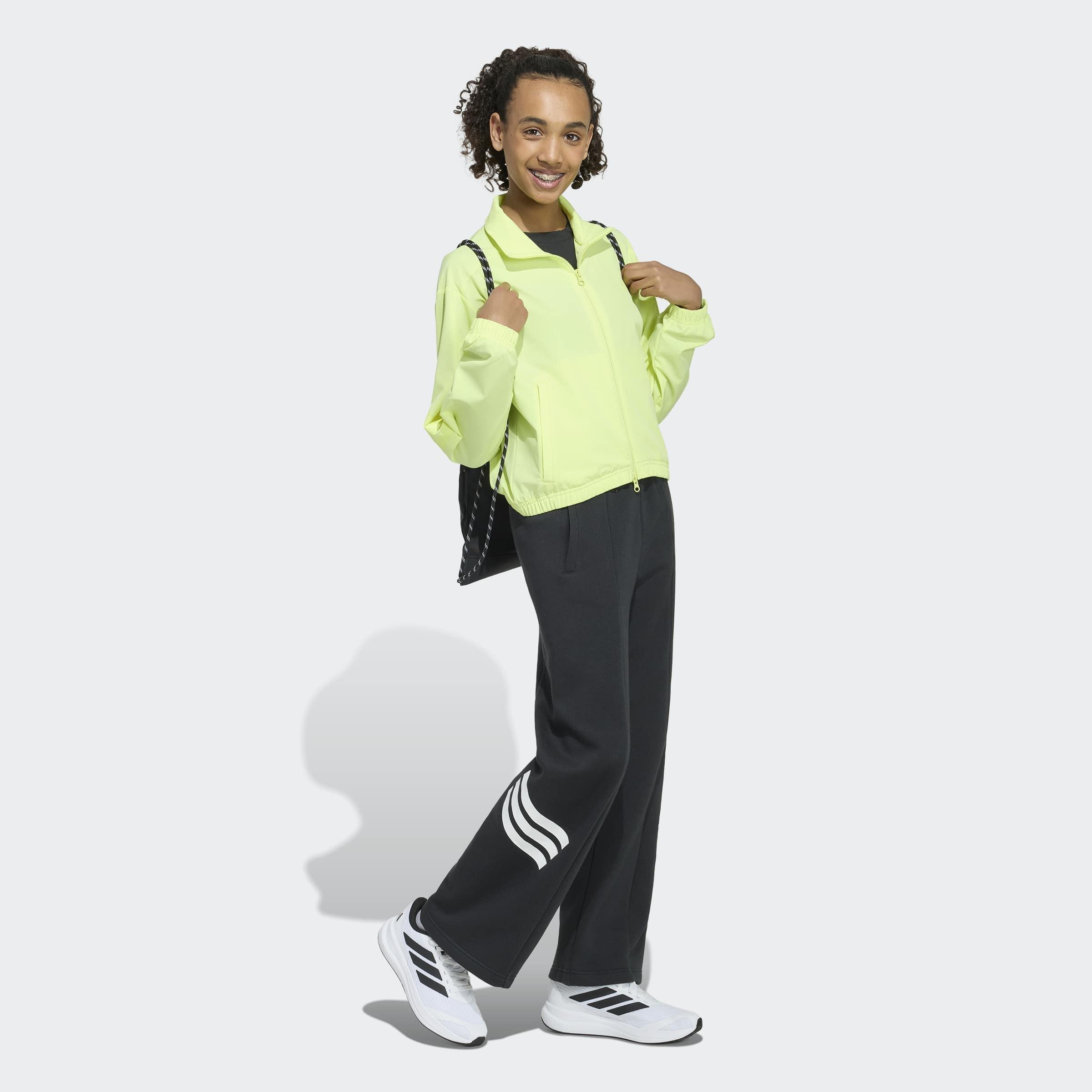 Kids Sport Icons Woven Jacket, Yellow, A701_ONE, large image number 4